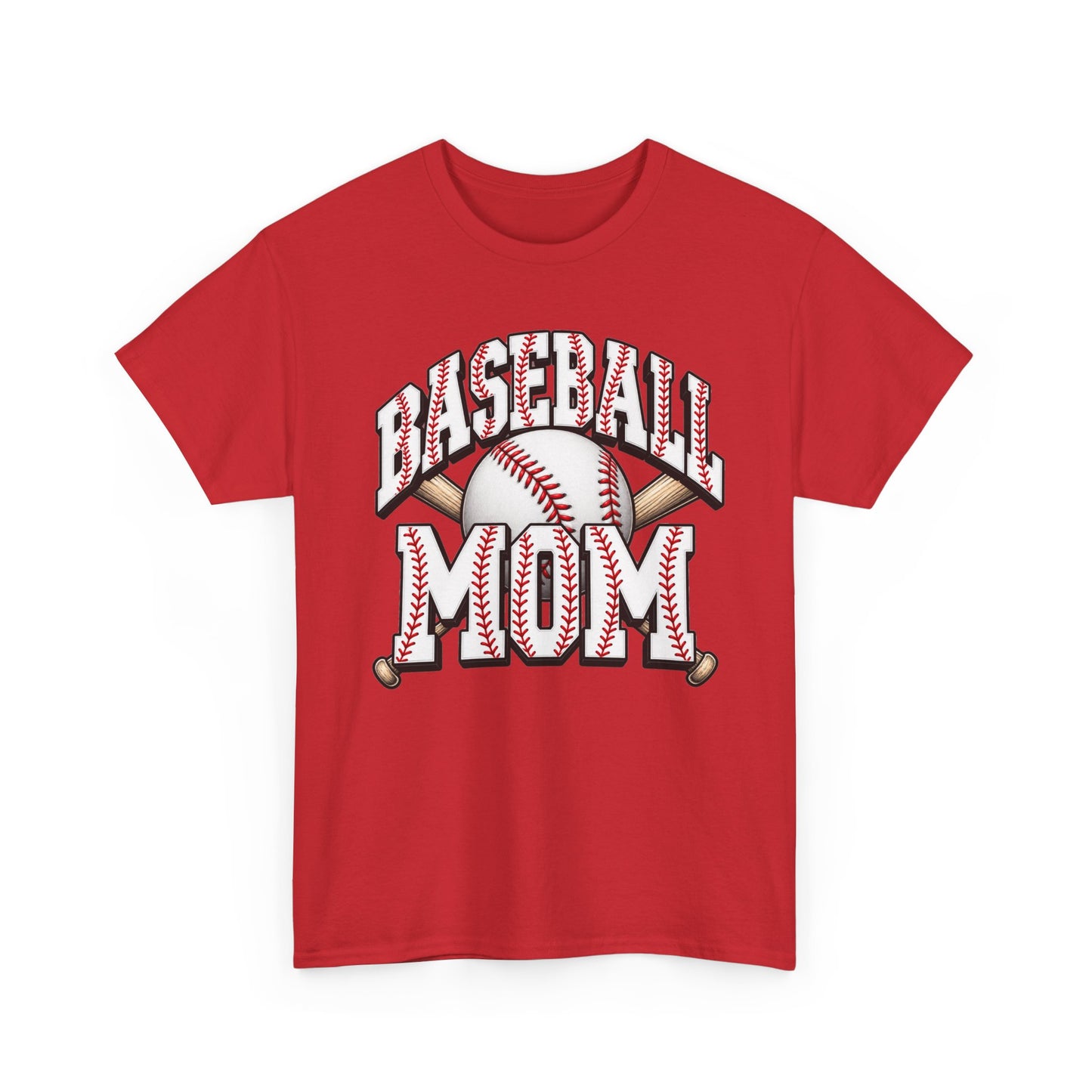 Baseball Mom T-Shirt – Retro Baseball Graphic Tee for Proud Moms