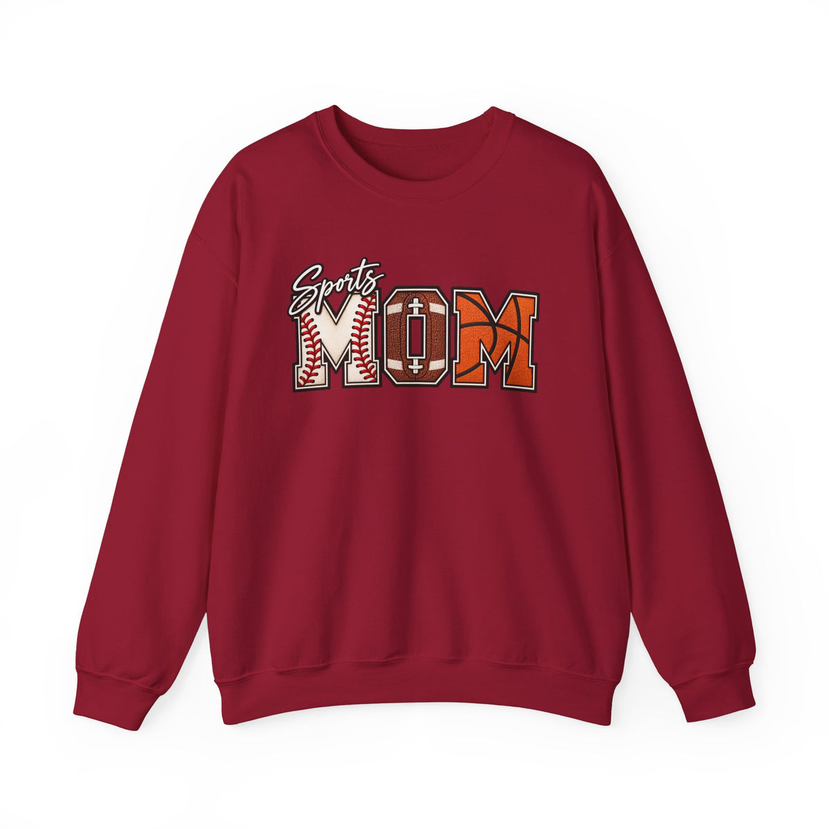 Sports Mom Crewneck Sweatshirt – Athletic Mom Graphic Pullover