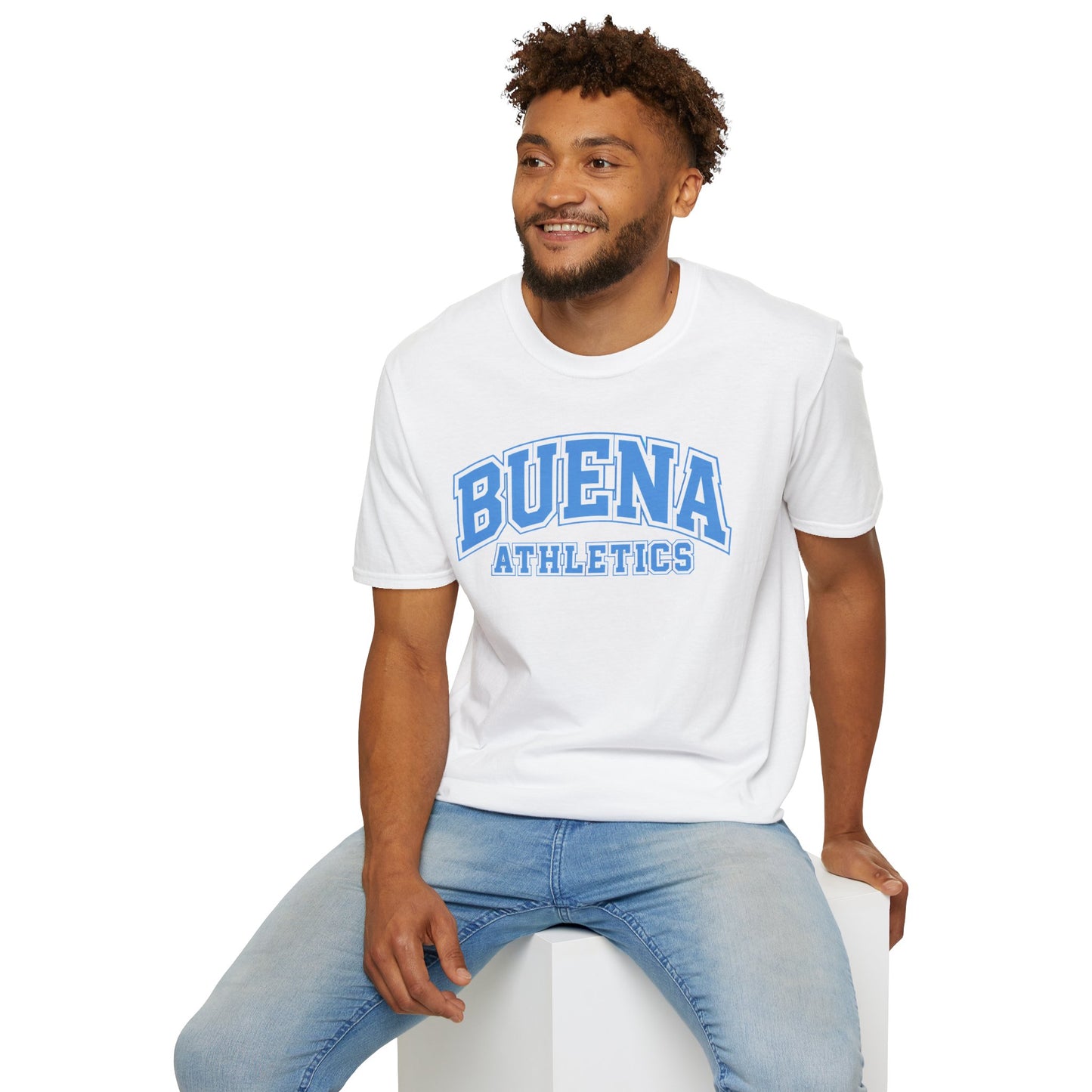 Buena Athletics T‑Shirt — Retro Collegiate Tee