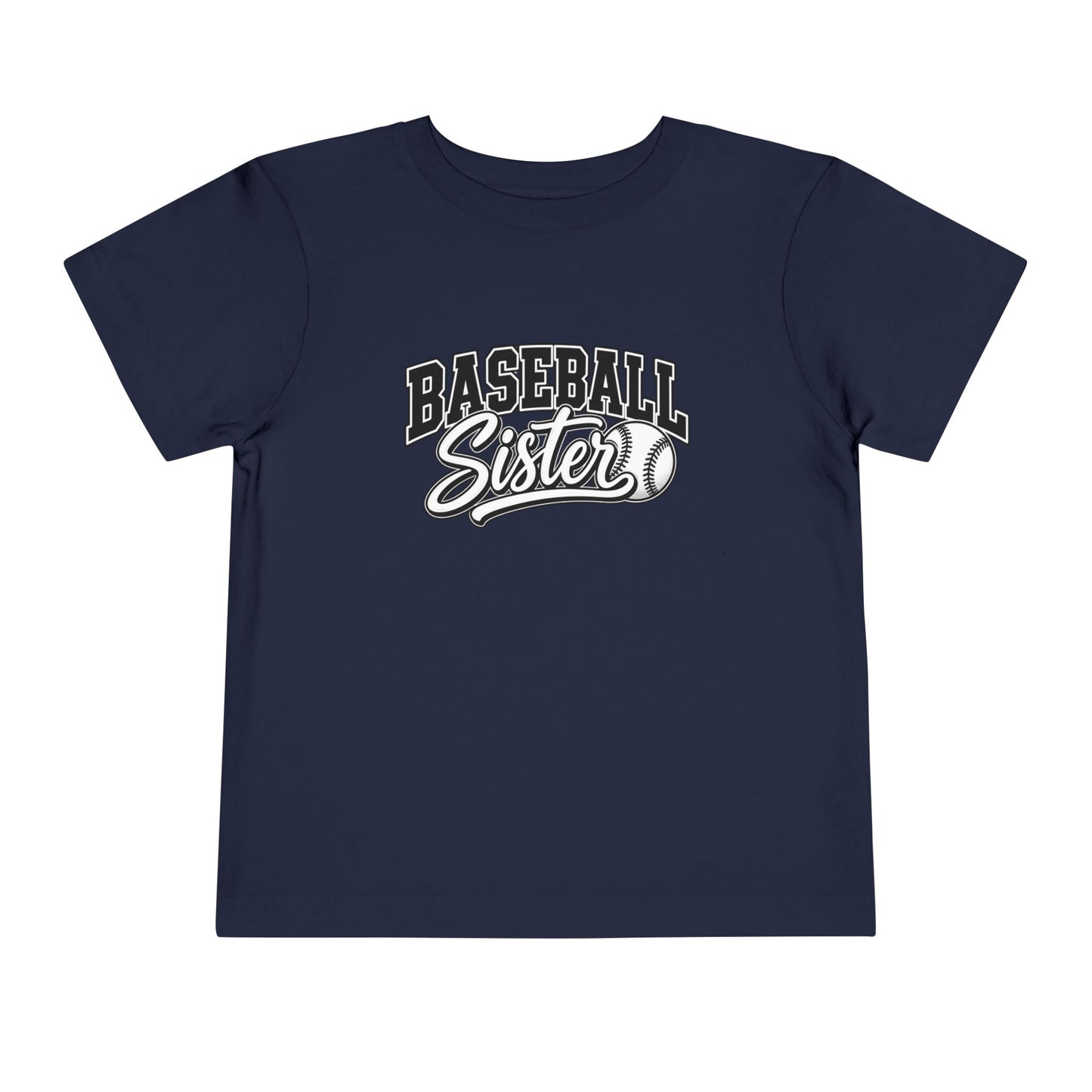 Baseball Sister Toddler Tee