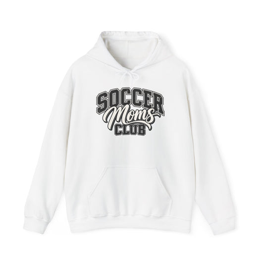Soccer Moms Club Hoodie — Vintage Athletic Mom Pullover
