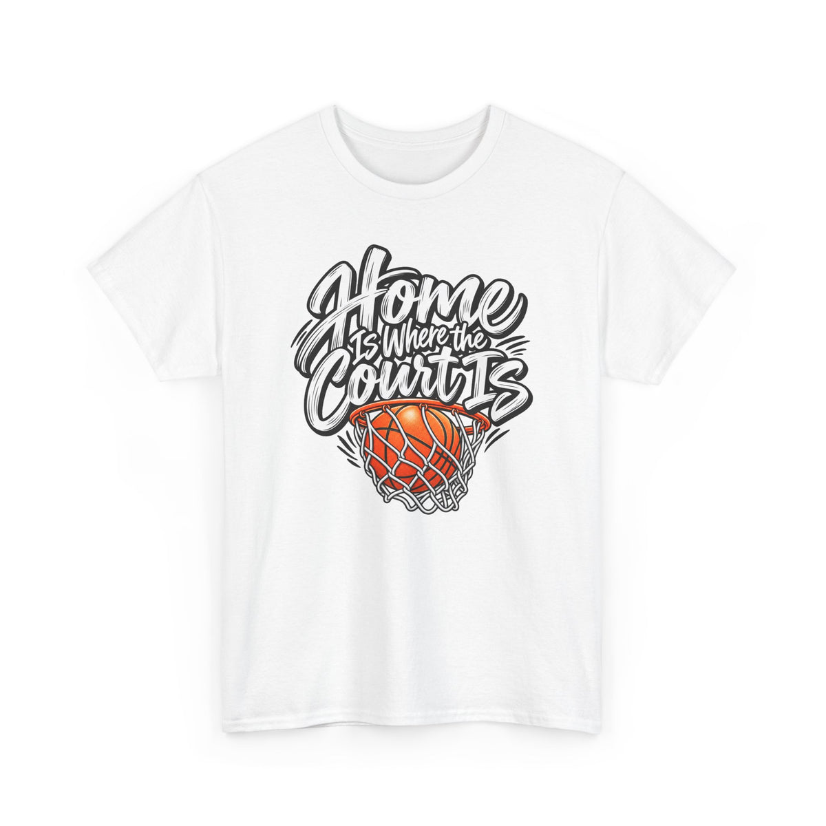 “Home Is Where the Court Is” Graphic Tee