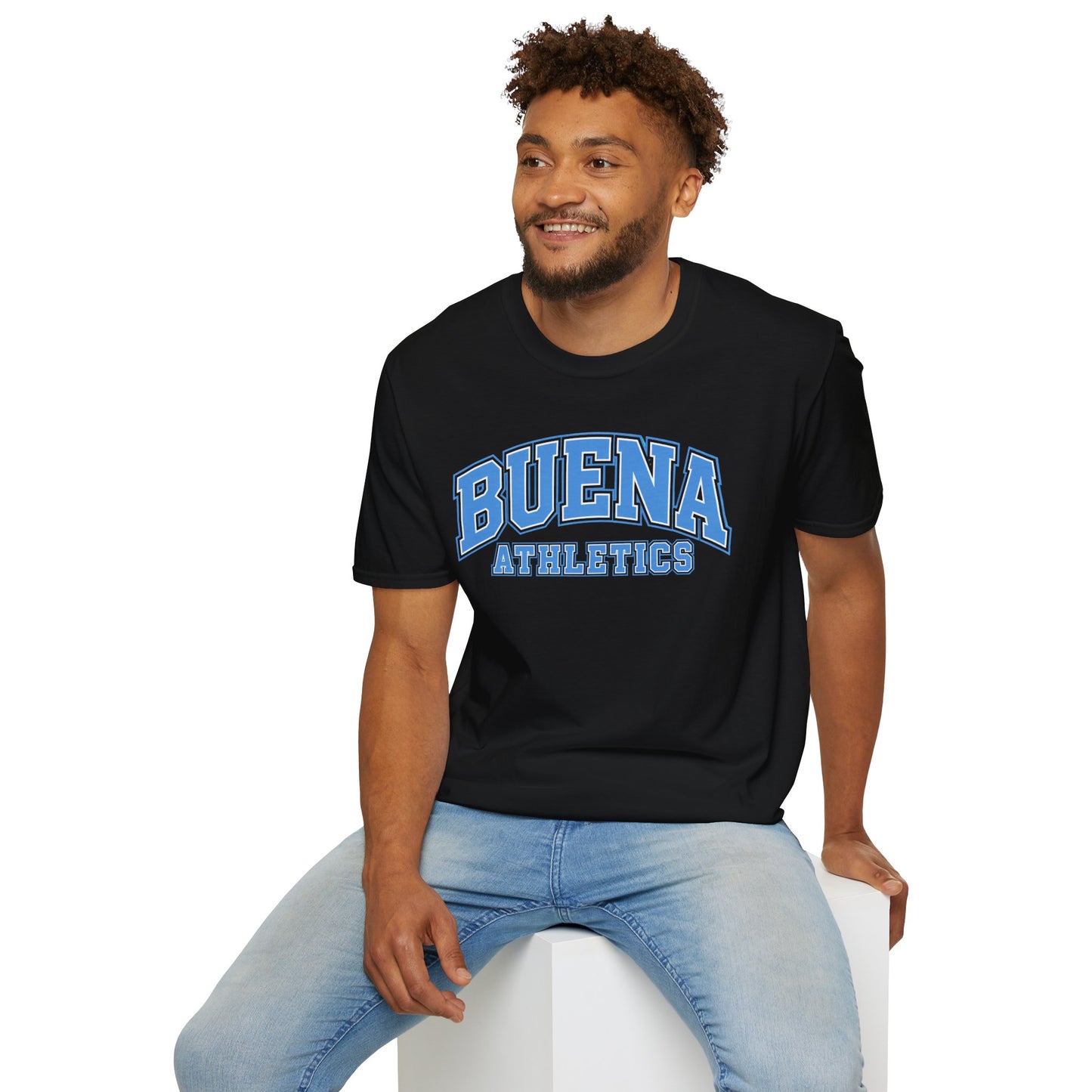 Buena Athletics T‑Shirt — Retro Collegiate Tee