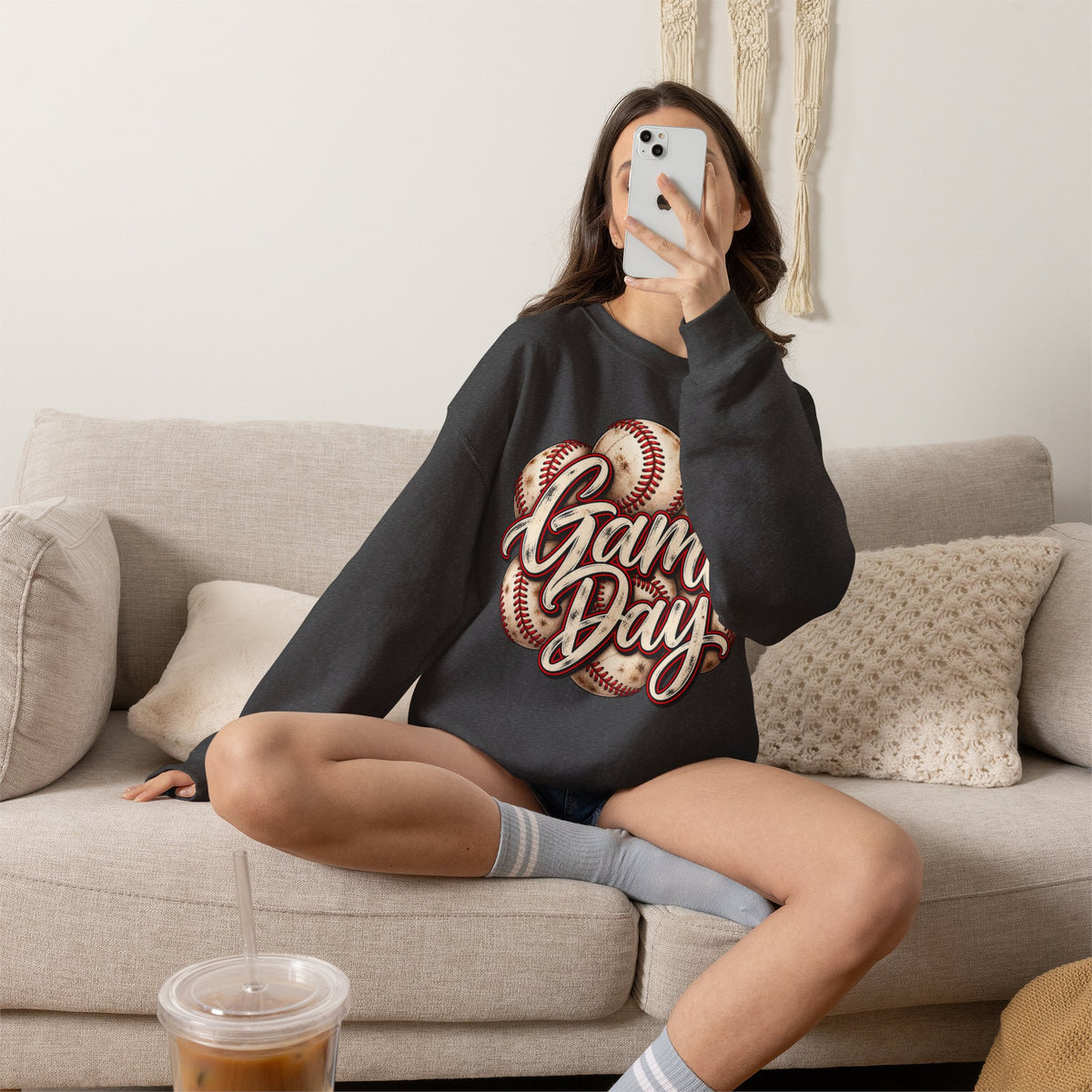 Game Day Baseball Sweatshirt