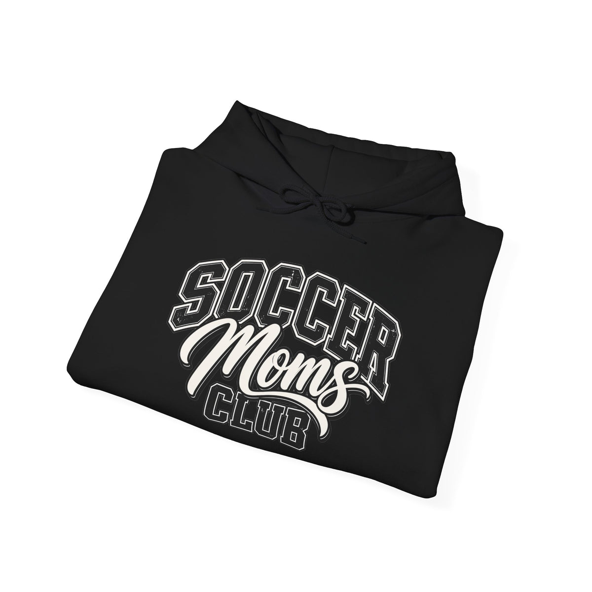 Soccer Moms Club Hoodie — Vintage Athletic Mom Pullover