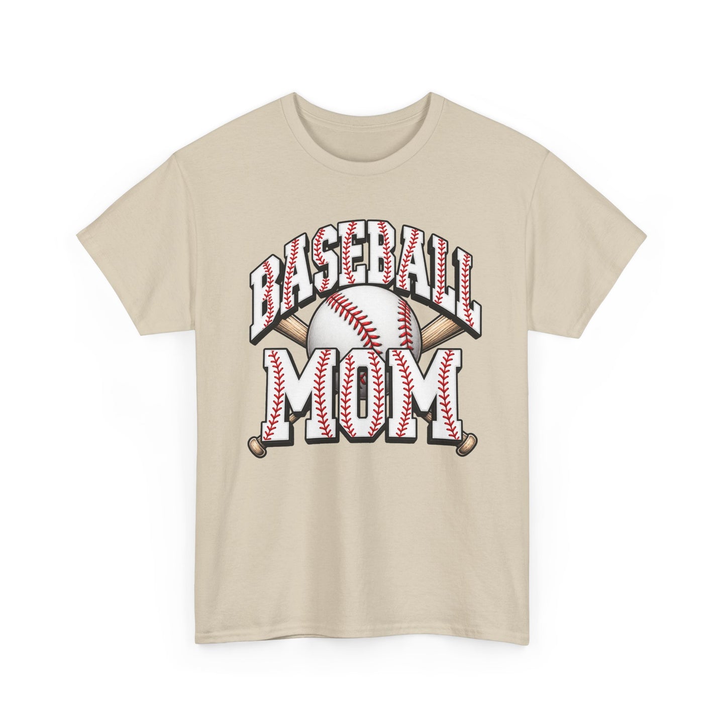 Baseball Mom T-Shirt – Retro Baseball Graphic Tee for Proud Moms
