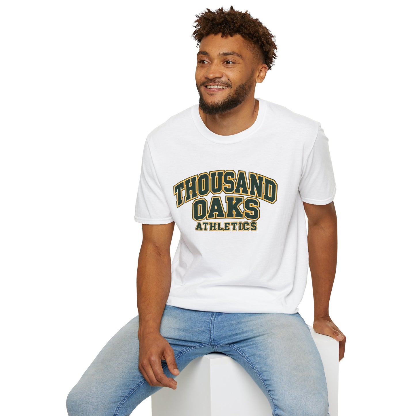Thousand Oaks Athletics T‑Shirt — Vintage Collegiate Sports Tee
