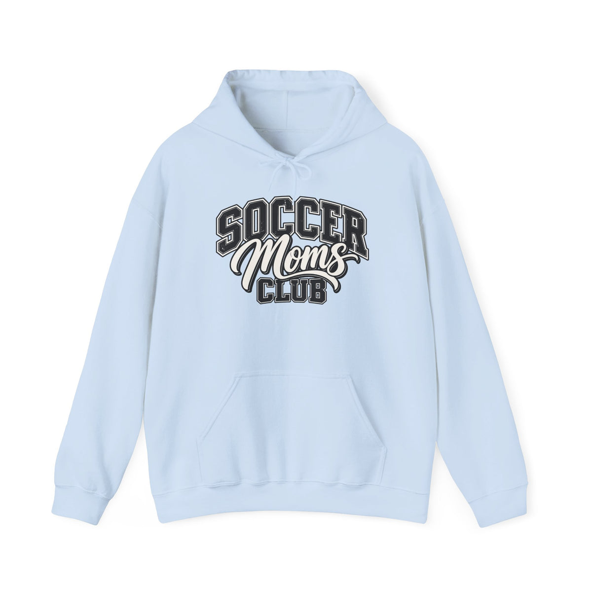 Soccer Moms Club Hoodie — Vintage Athletic Mom Pullover