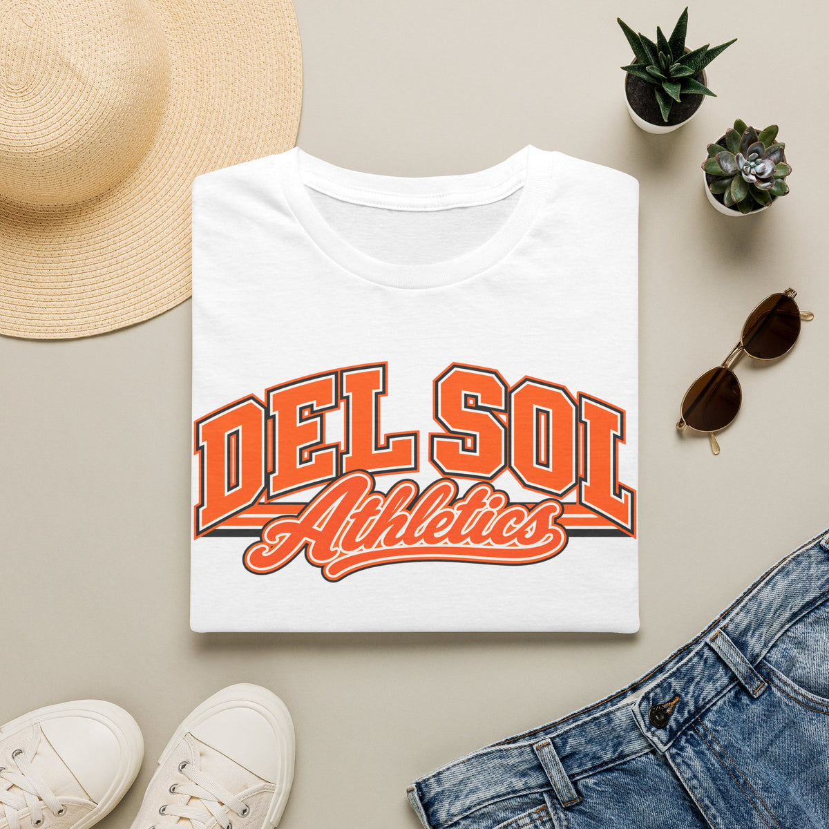 Del Sol Athletics T-Shirt — Vintage Collegiate Sport Tee