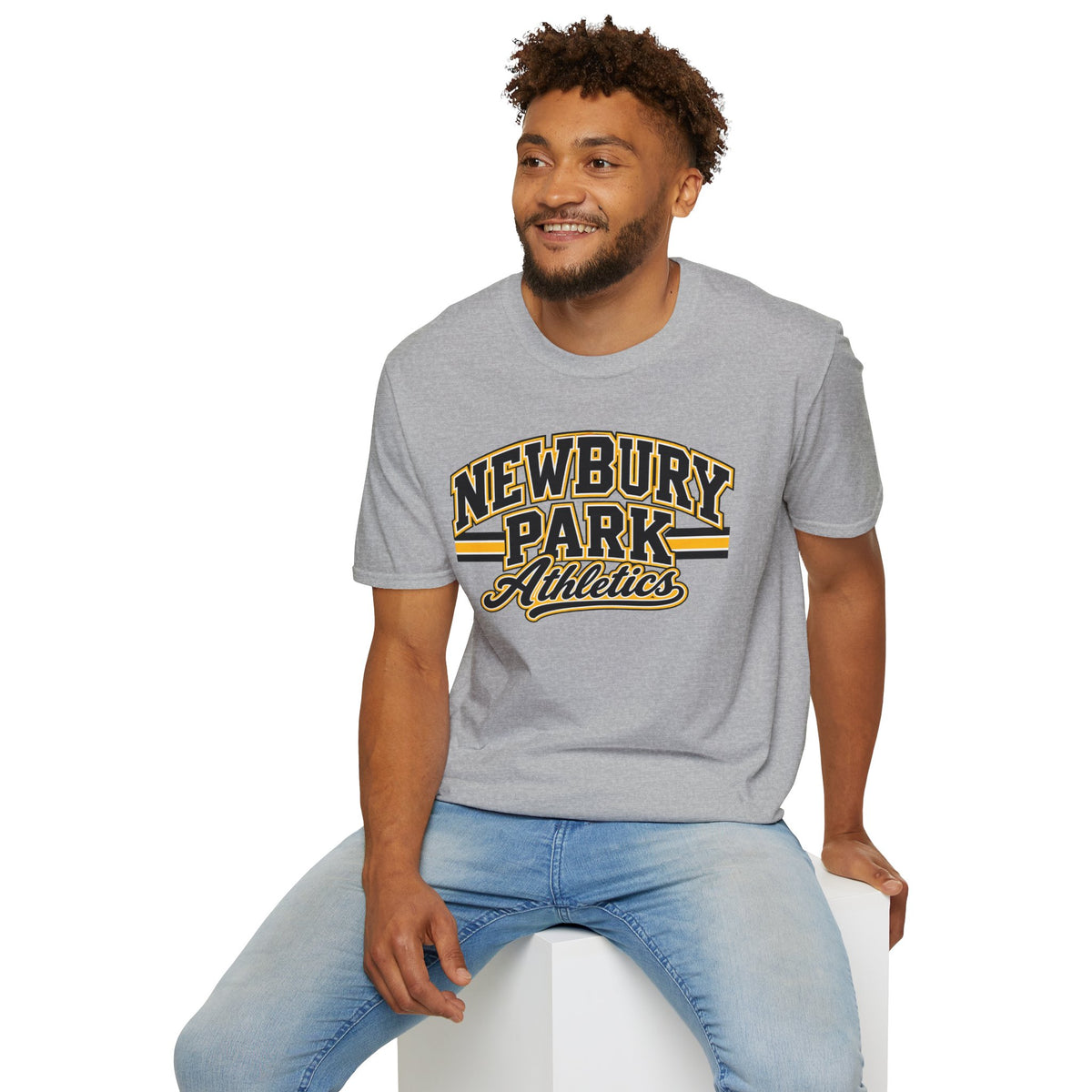 Newbury Park Athletics T‑Shirt — Vintage Collegiate Sports Tee