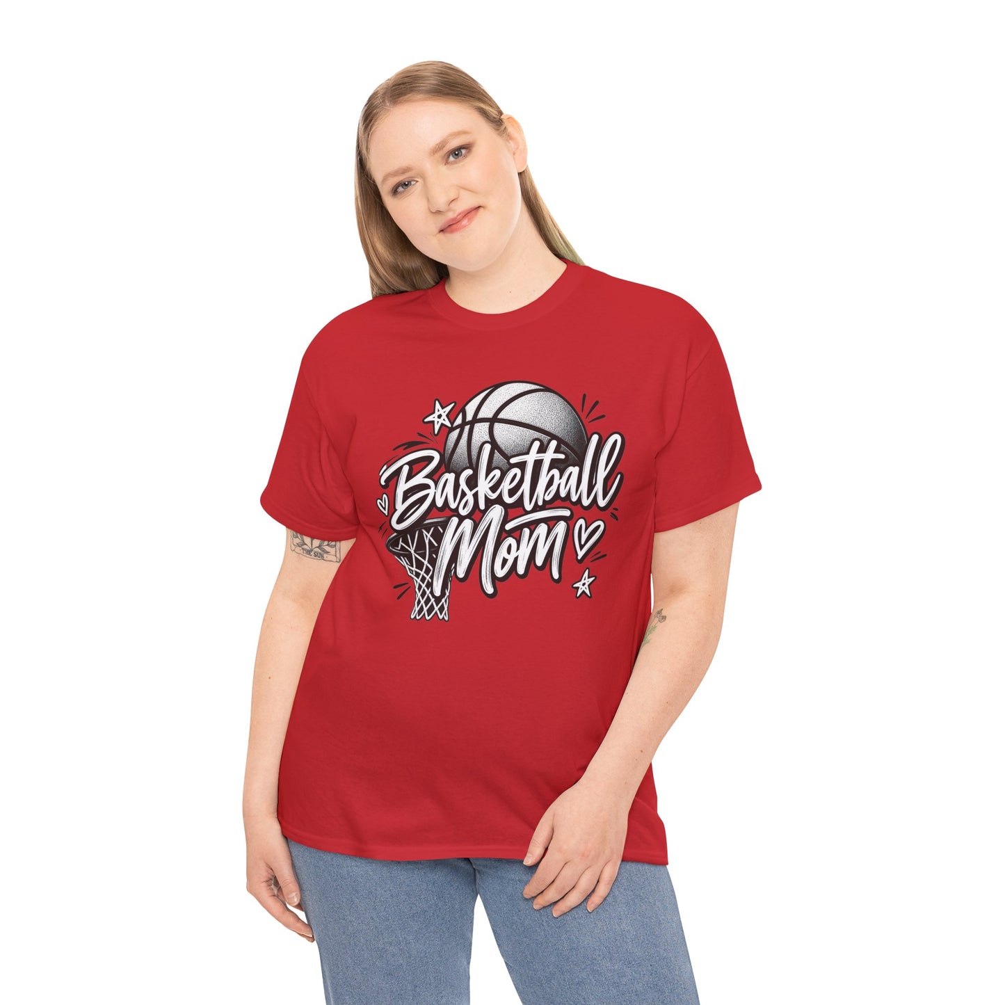 Basketball Mom T-Shirt — Graphic Sports Mom Tee