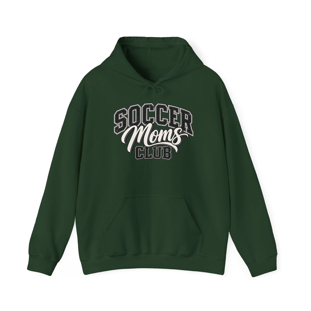 Soccer Moms Club Hoodie — Vintage Athletic Mom Pullover