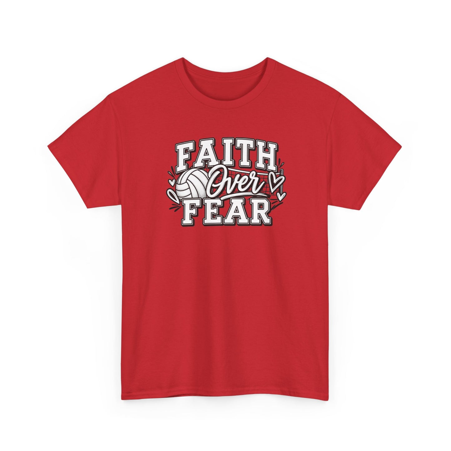 Faith Over Fear T‑Shirt - Inspirational Christian Tee