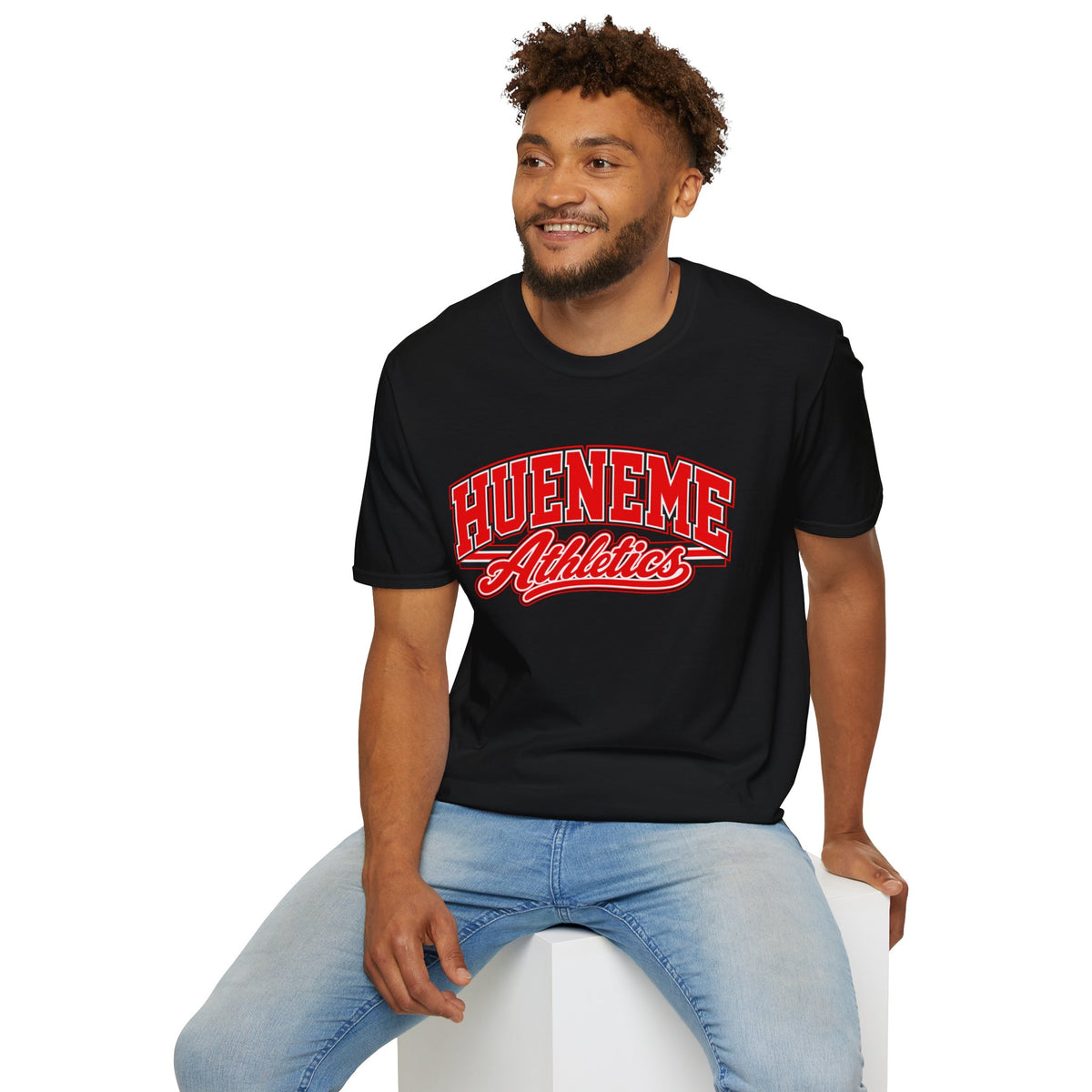 Hueneme Athletics T-Shirt — Vintage Campus Sports Tee