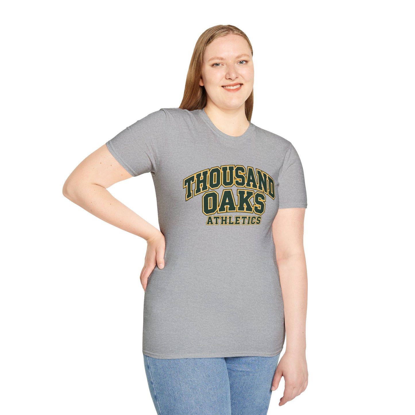 Thousand Oaks Athletics T‑Shirt — Vintage Collegiate Sports Tee
