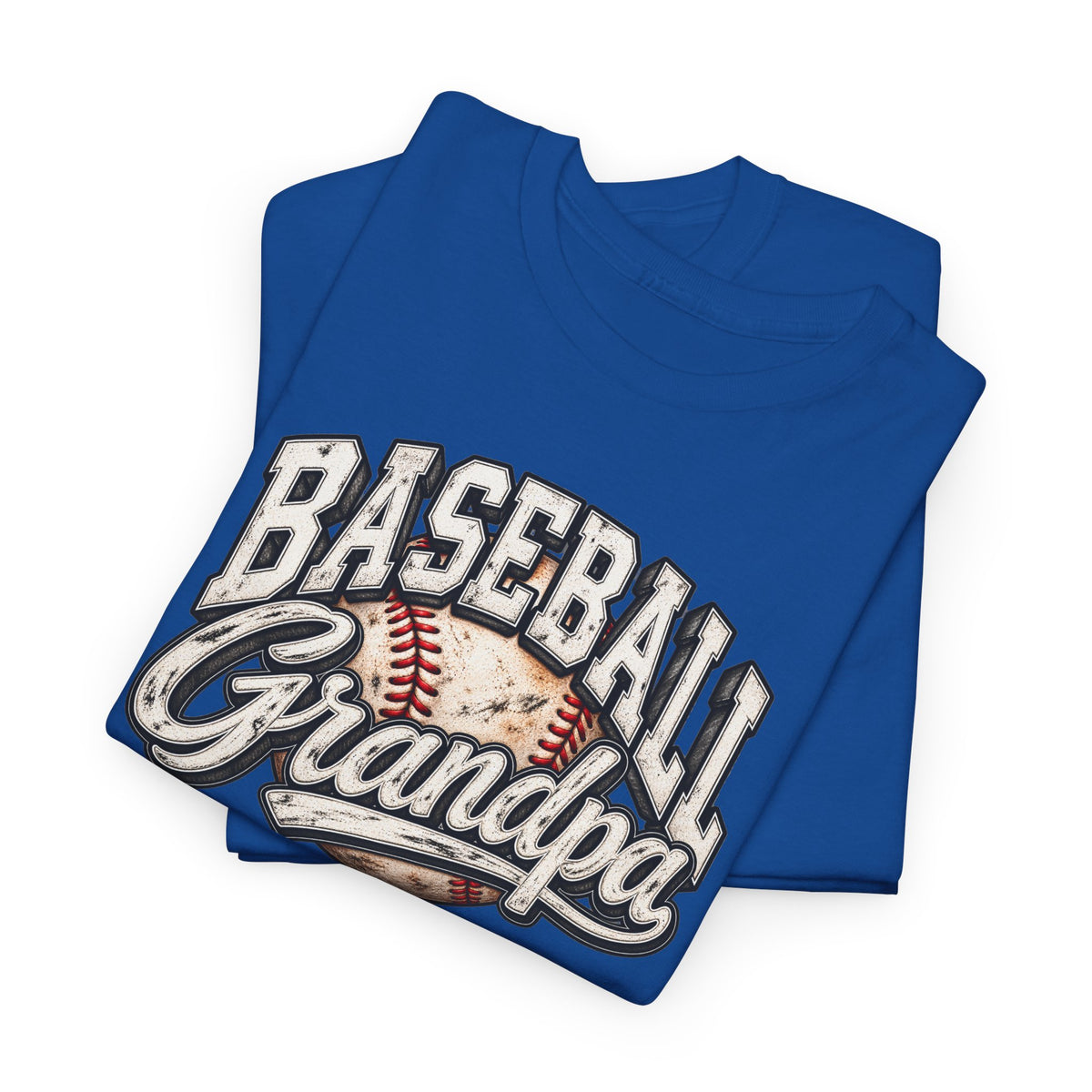 Baseball Grandpa T-Shirt — Vintage Baseball Graphic Tee for Grandfathers