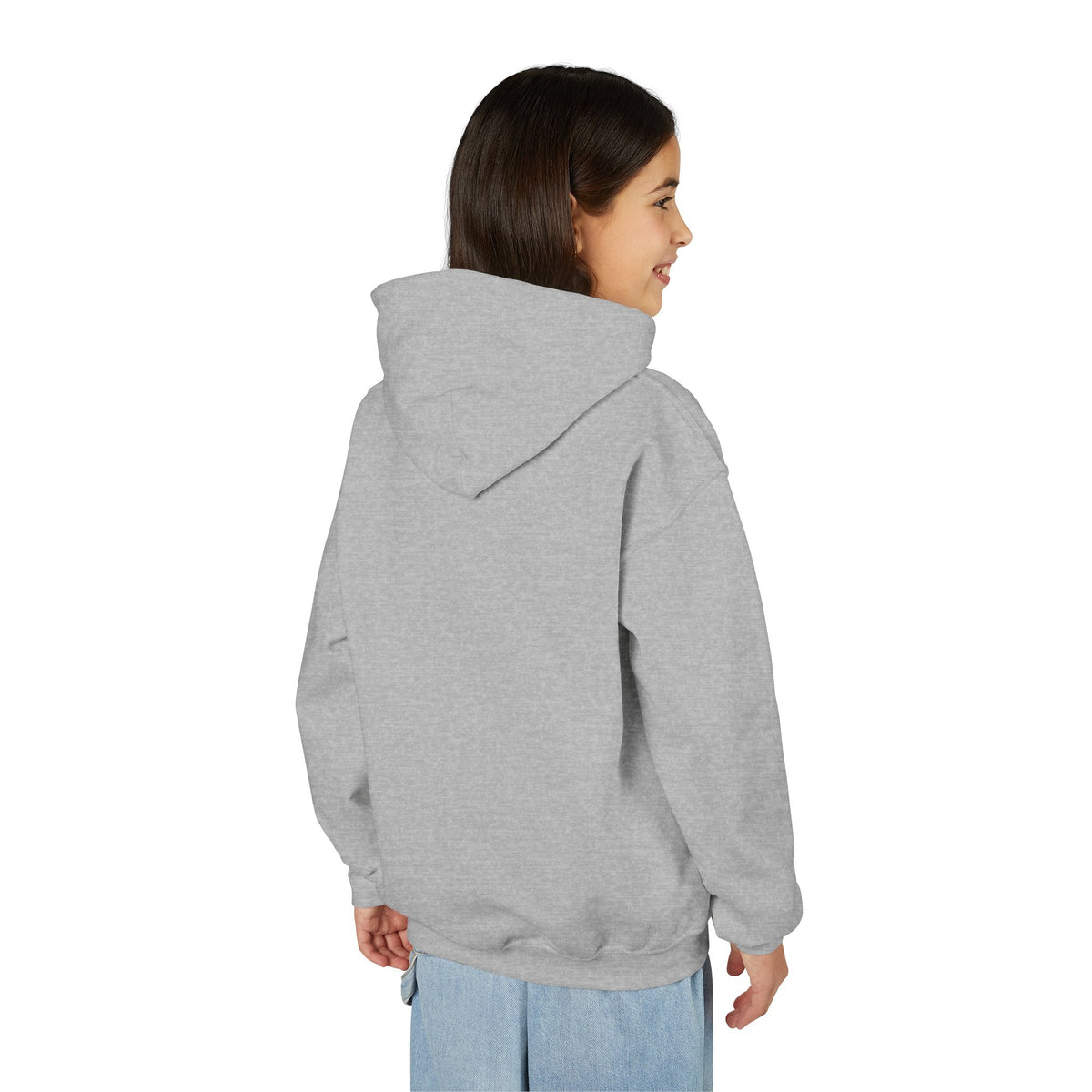 Youth Hoodie - "Diamonds Are A Girl's Best Friend" Softball Design (Pink Ribbon)