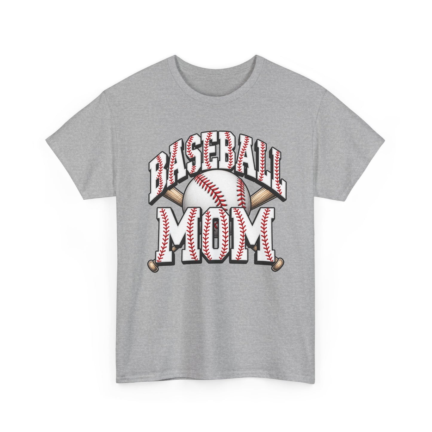 Baseball Mom T-Shirt – Retro Baseball Graphic Tee for Proud Moms
