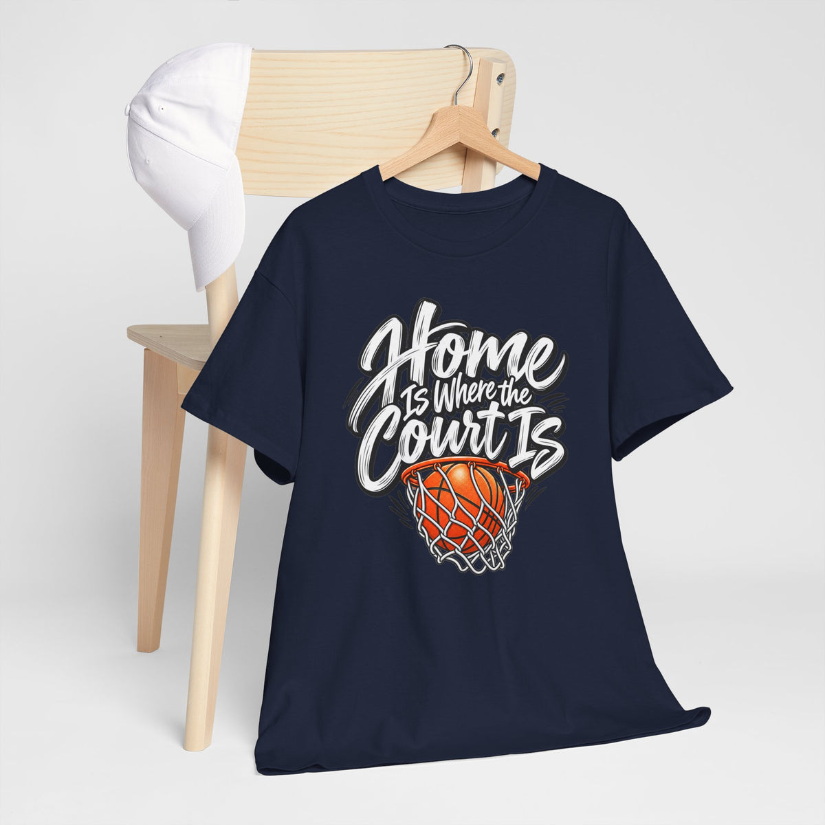“Home Is Where the Court Is” Graphic Tee