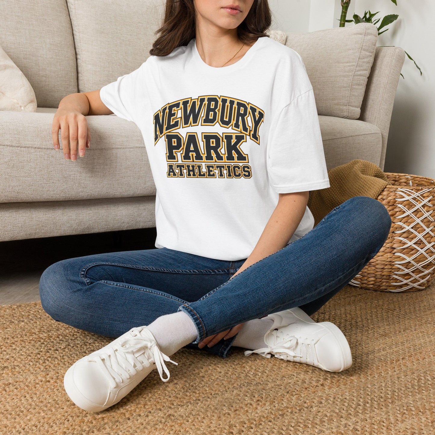 Newbury Park Athletics T‑Shirt — Vintage Collegiate Sports Tee