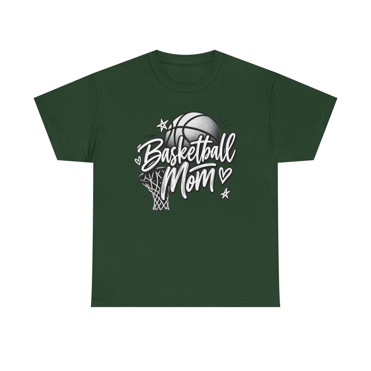 Basketball Mom Graphic T-Shirt