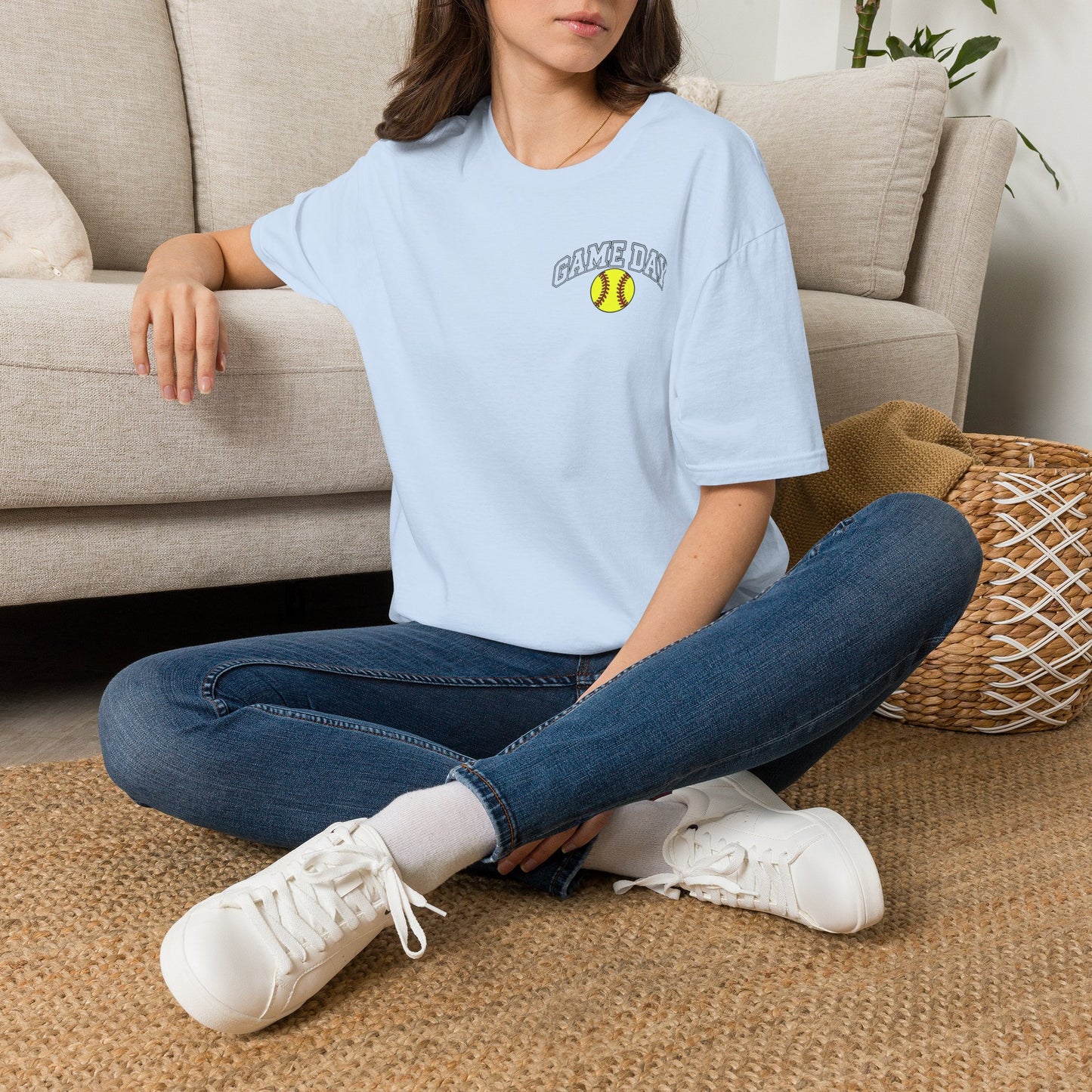 Game Day Softball T-Shirt — Womens/Mens Casual Sports Tee