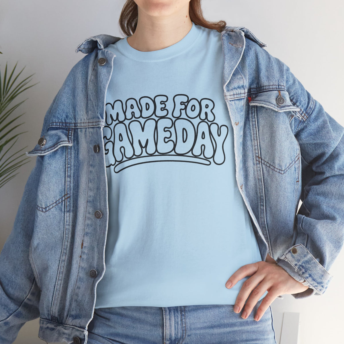 Made for Gameday Tee — Retro Sports Fan Graphic T‑Shirt