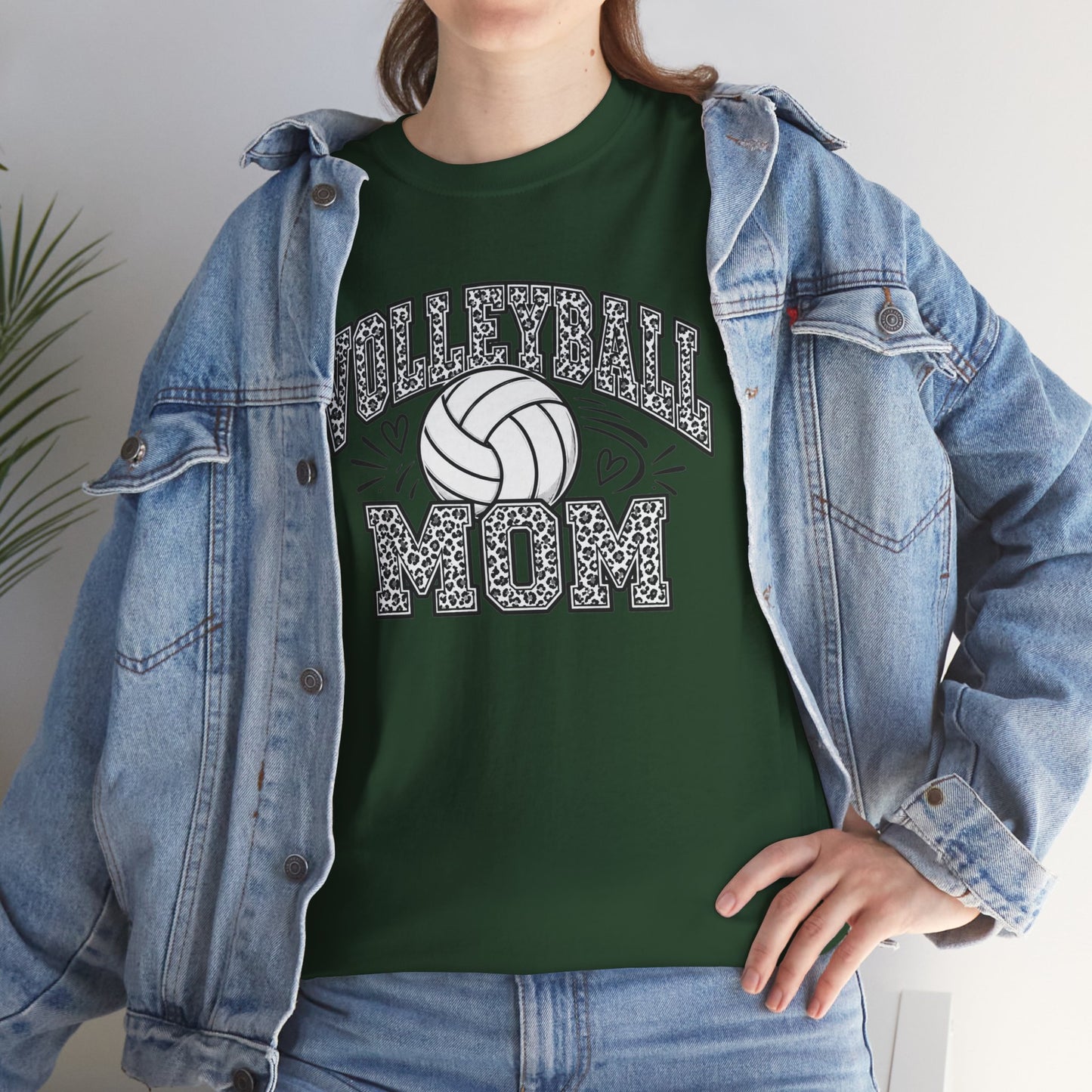 Volleyball Mom T-Shirt — Retro Volleyball Graphic Tee for Proud Moms