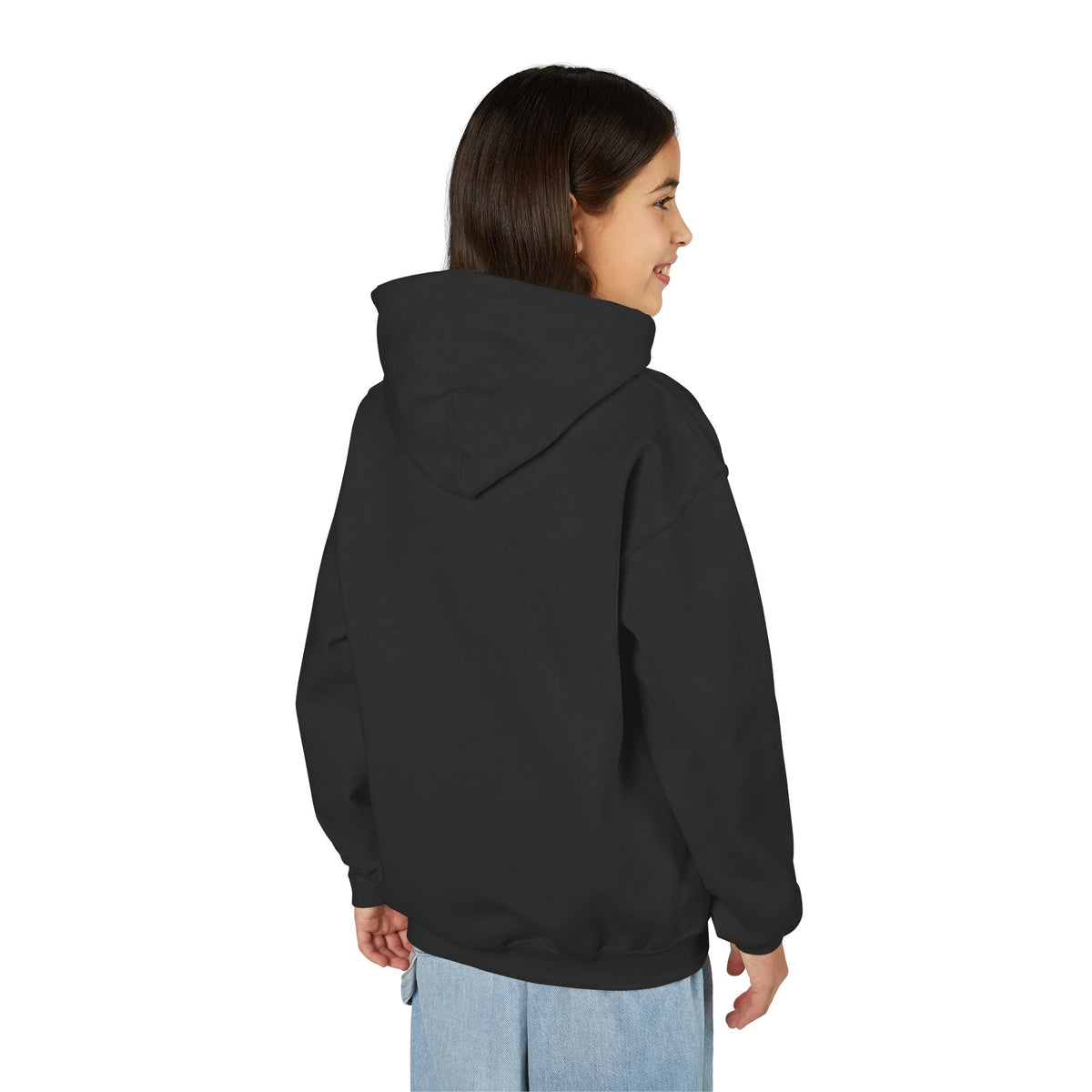 Youth Hoodie - "Diamonds Are A Girl's Best Friend" Softball Design (Pink Ribbon)