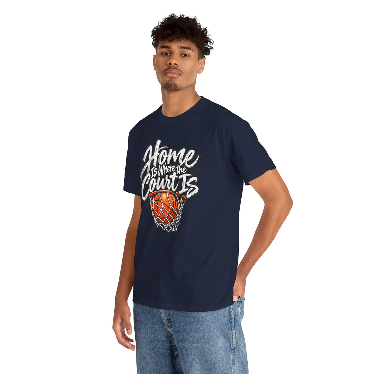 “Home Is Where the Court Is” Graphic Tee