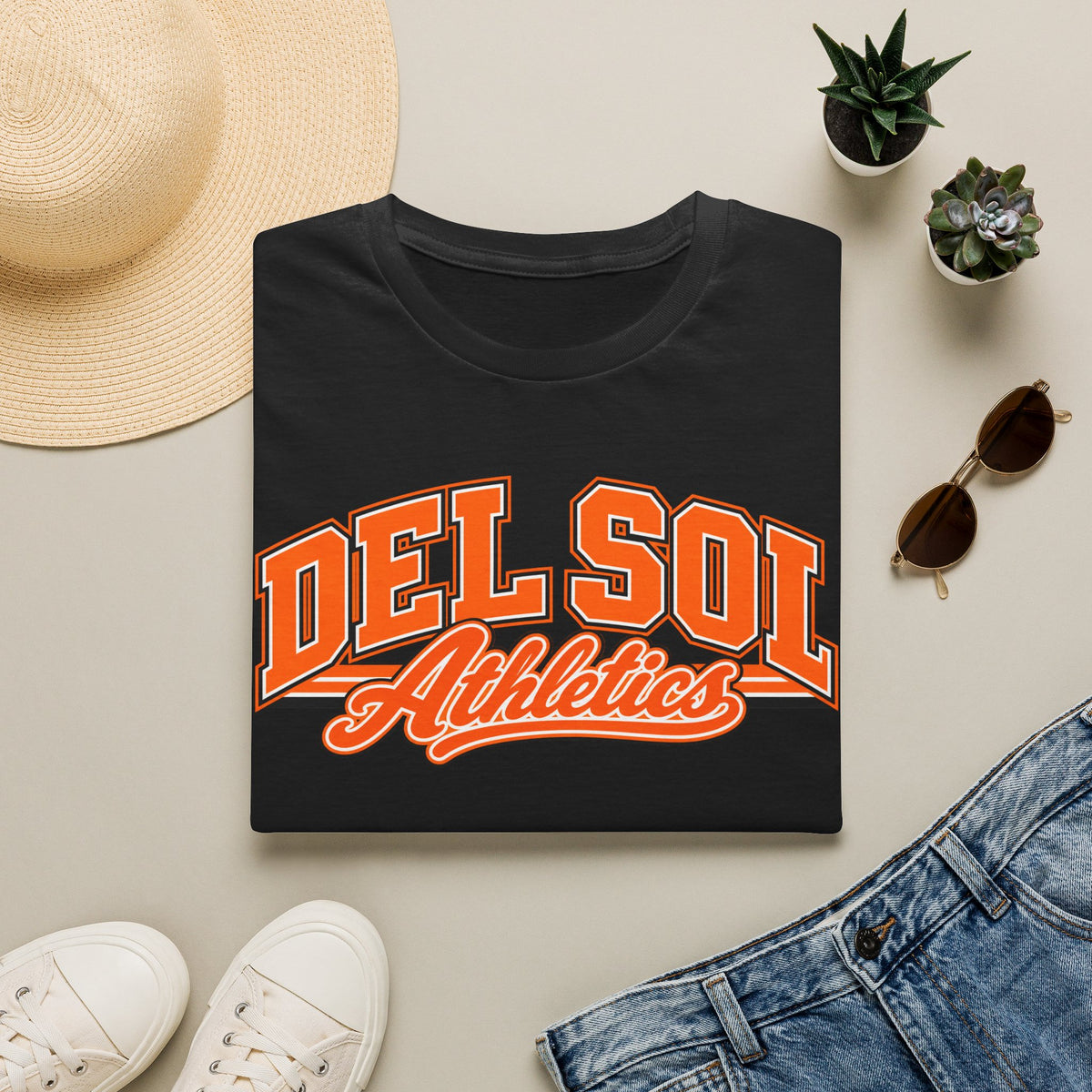 Del Sol Athletics T-Shirt — Vintage Collegiate Sport Tee