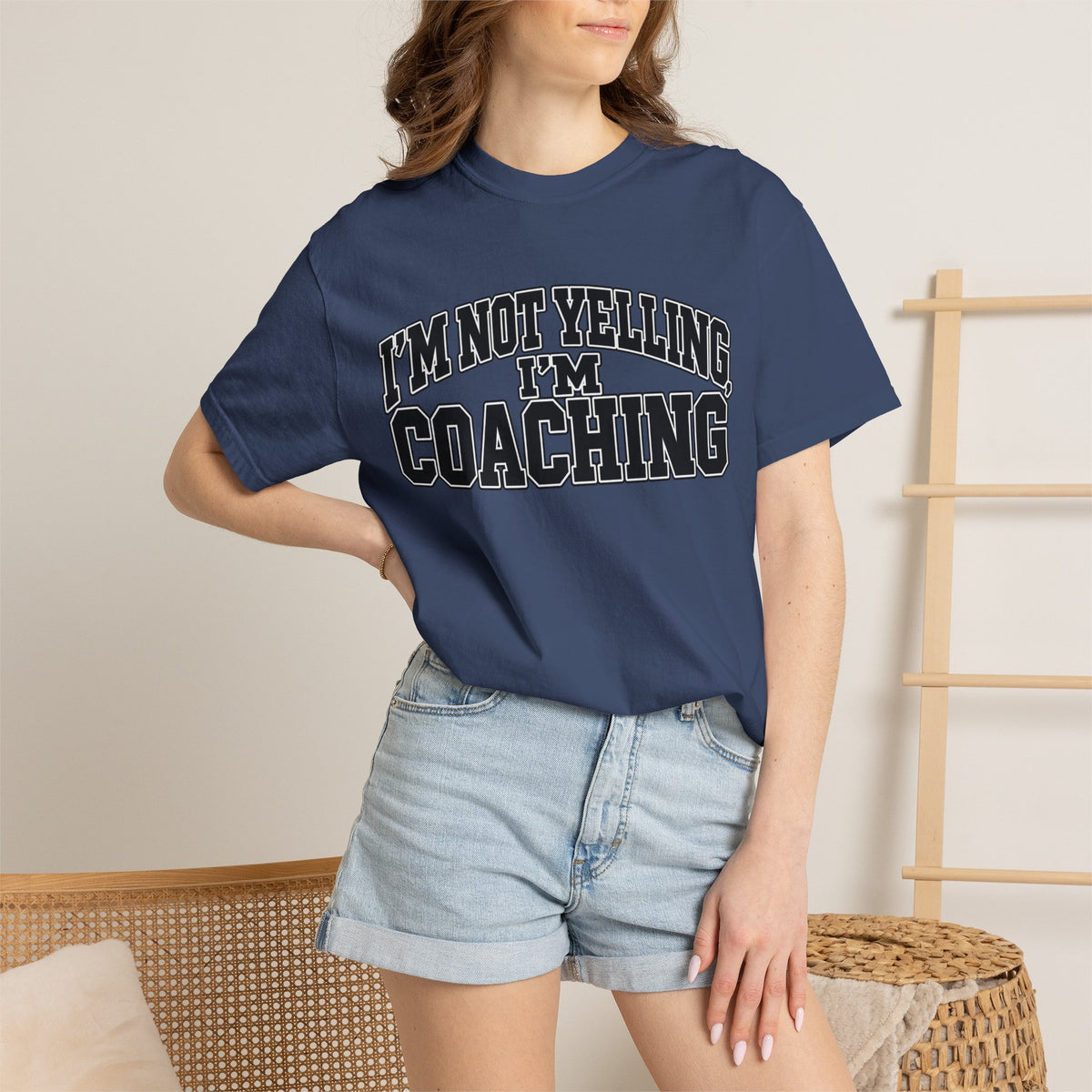 I'm Not Yelling I'm Coaching T-Shirt
