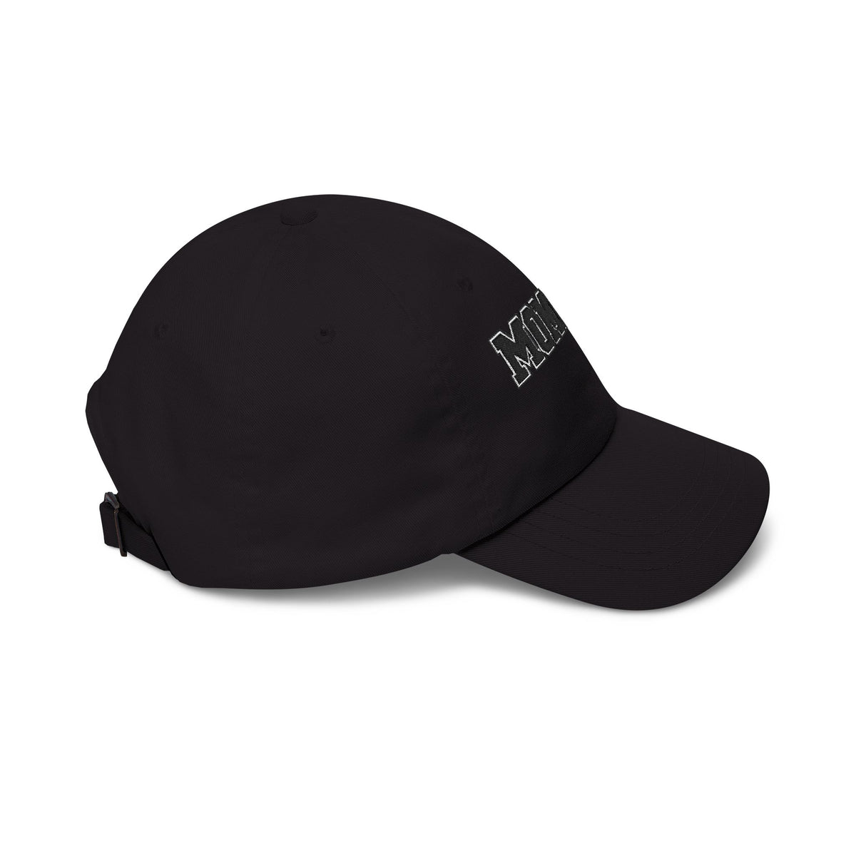 Mommin' Dad Cap — Casual White Soccer Hat for Moms
