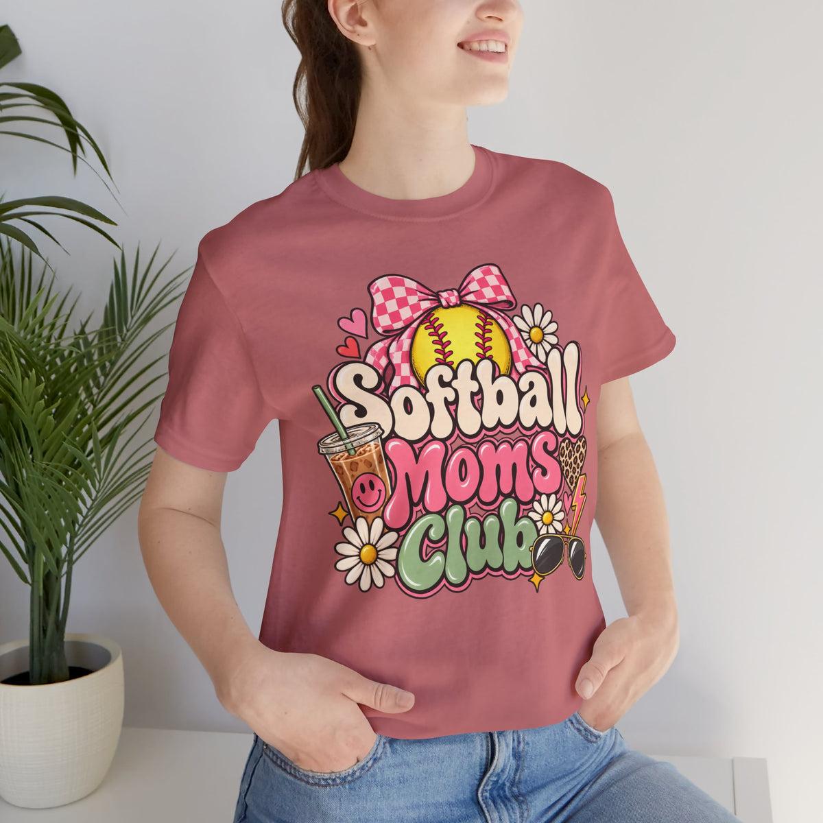 Softball Moms Club Tee
