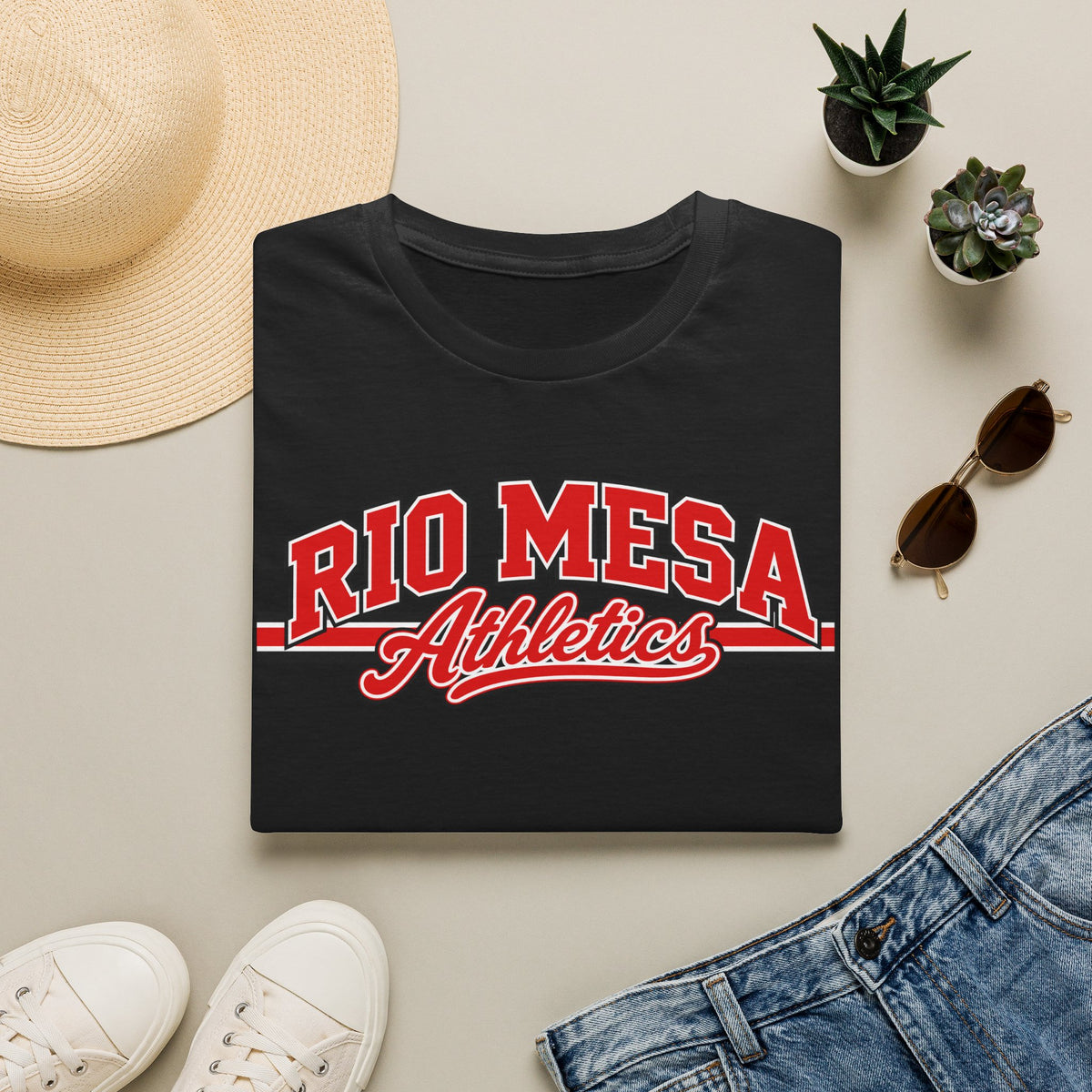 Rio Mesa Athletics T-Shirt — Vintage Collegiate Sports Tee