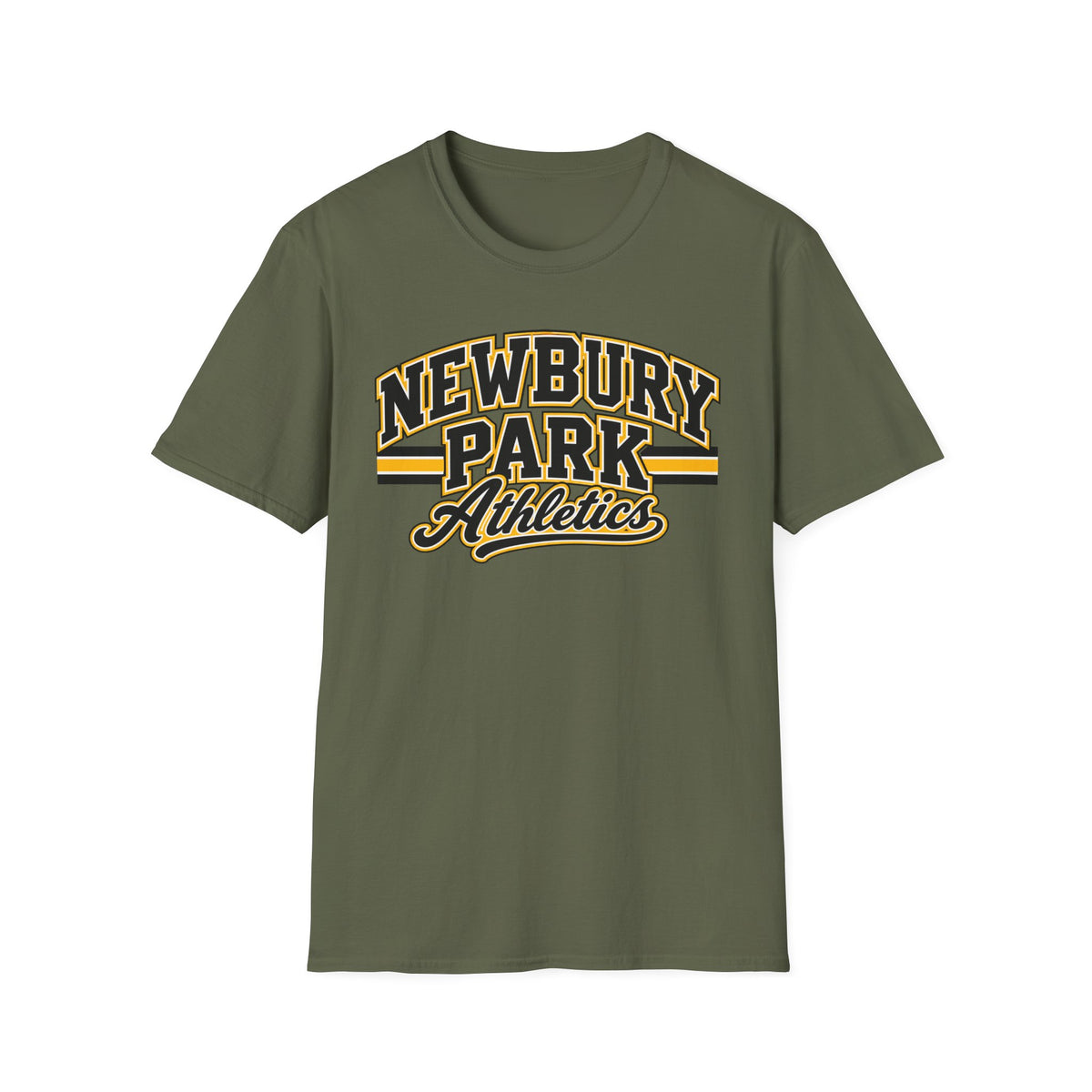 Newbury Park Athletics T‑Shirt — Vintage Collegiate Sports Tee