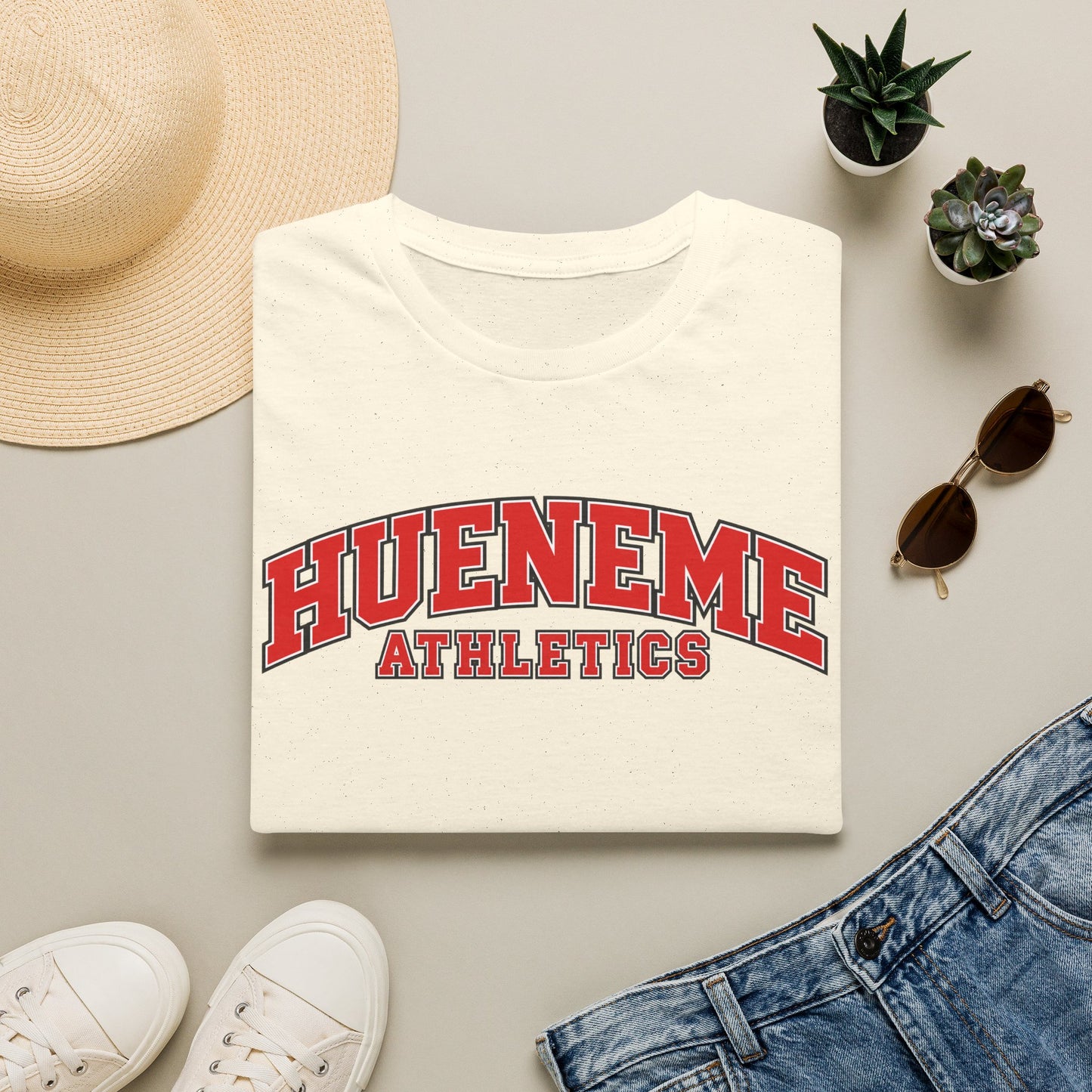 Hueneme Athletics T-Shirt — Vintage Campus Sports Tee