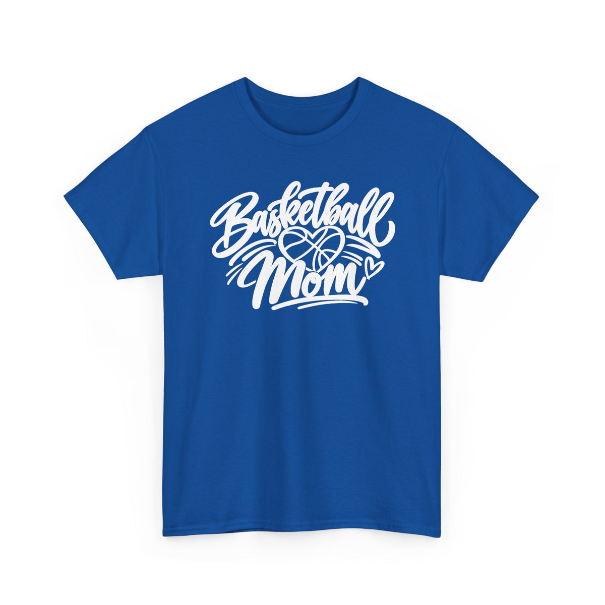 Basketball Mom T-Shirt — Script Logo Tee for Proud Coaches & Fans