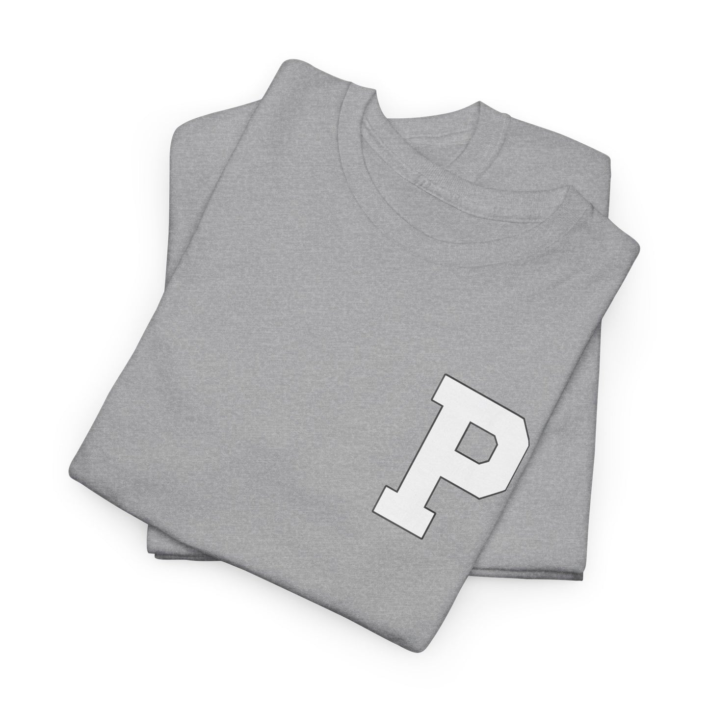 Varsity 'P' Pocket Tee — Retro Collegiate Letterman Shirt