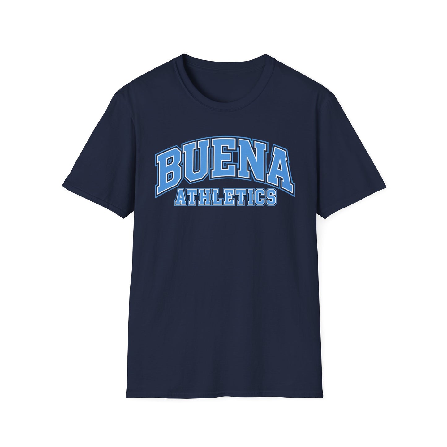 Buena Athletics T‑Shirt — Retro Collegiate Tee