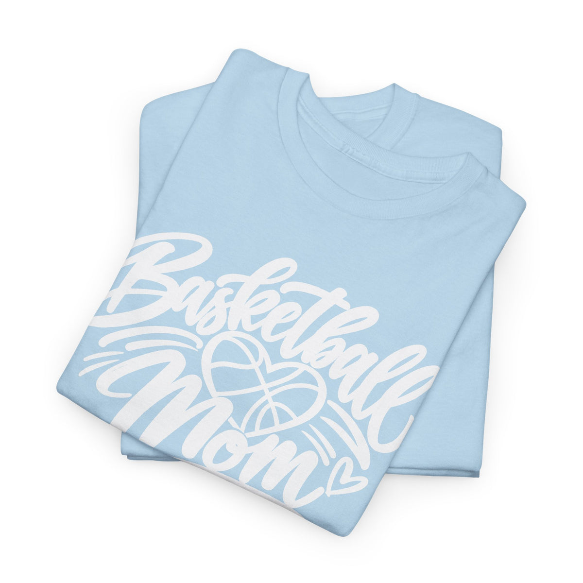 Basketball Mom T-Shirt — Script Logo Tee for Proud Coaches & Fans