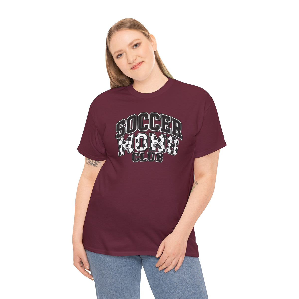 Soccer Mom Club T-Shirt — Retro Checkerboard Sports Tee