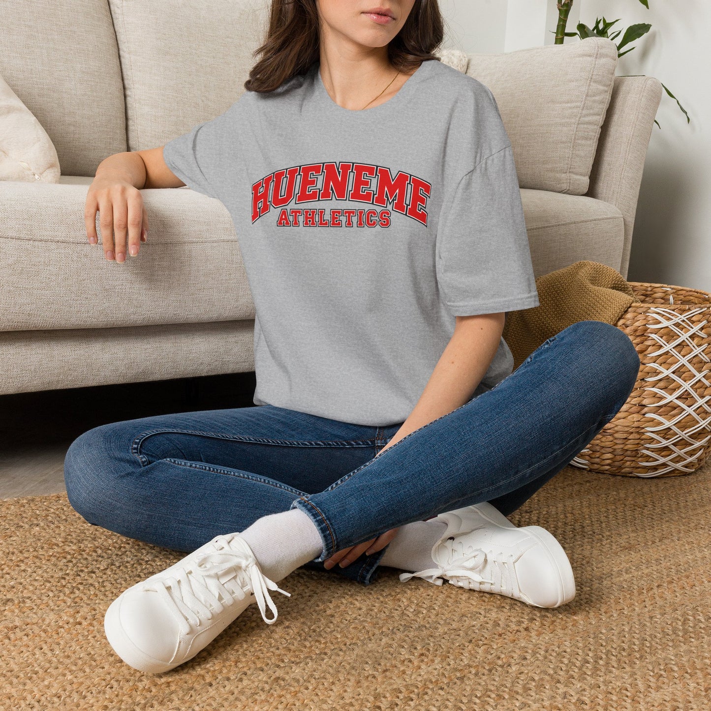 Hueneme Athletics T-Shirt — Vintage Campus Sports Tee