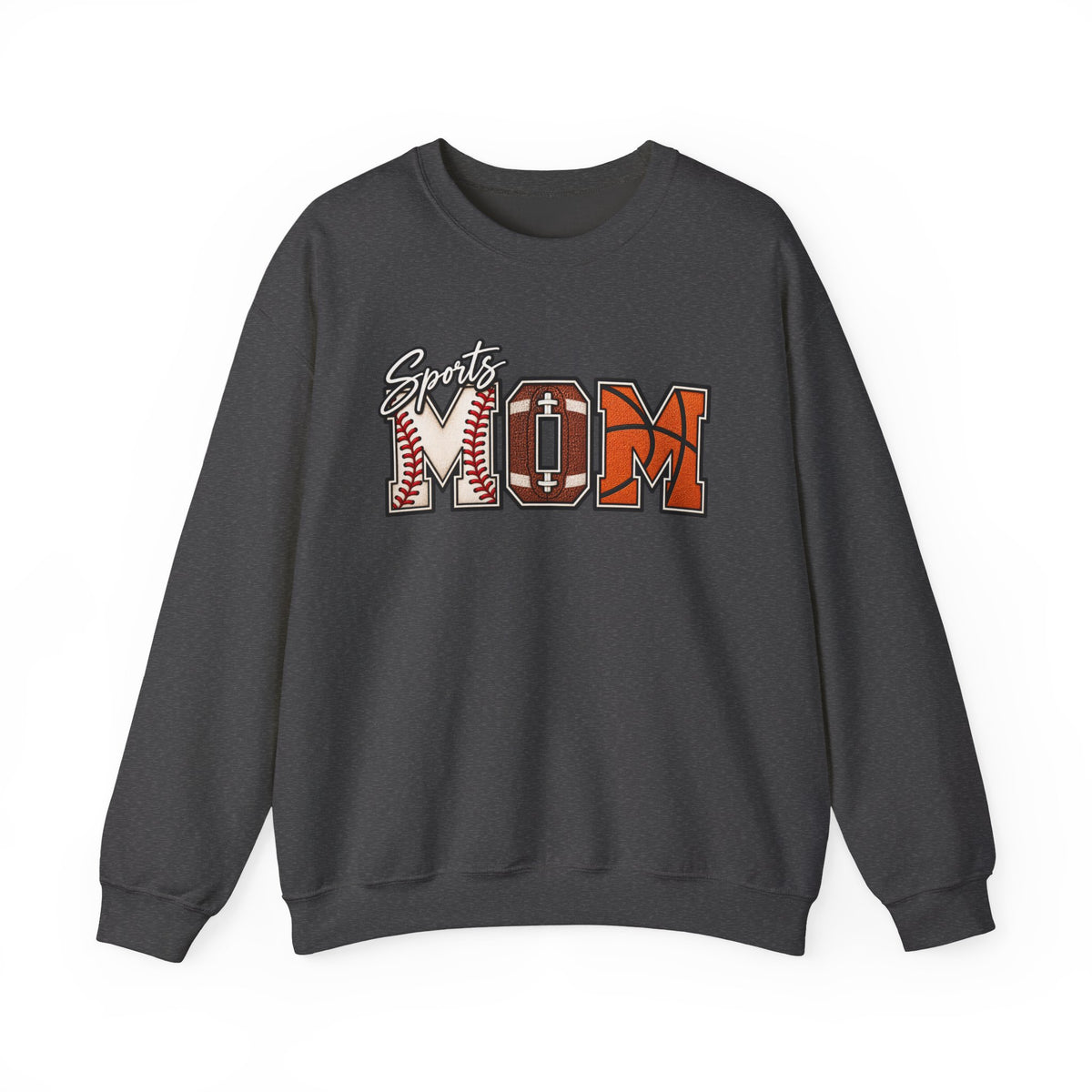 Sports Mom Crewneck Sweatshirt – Athletic Mom Graphic Pullover