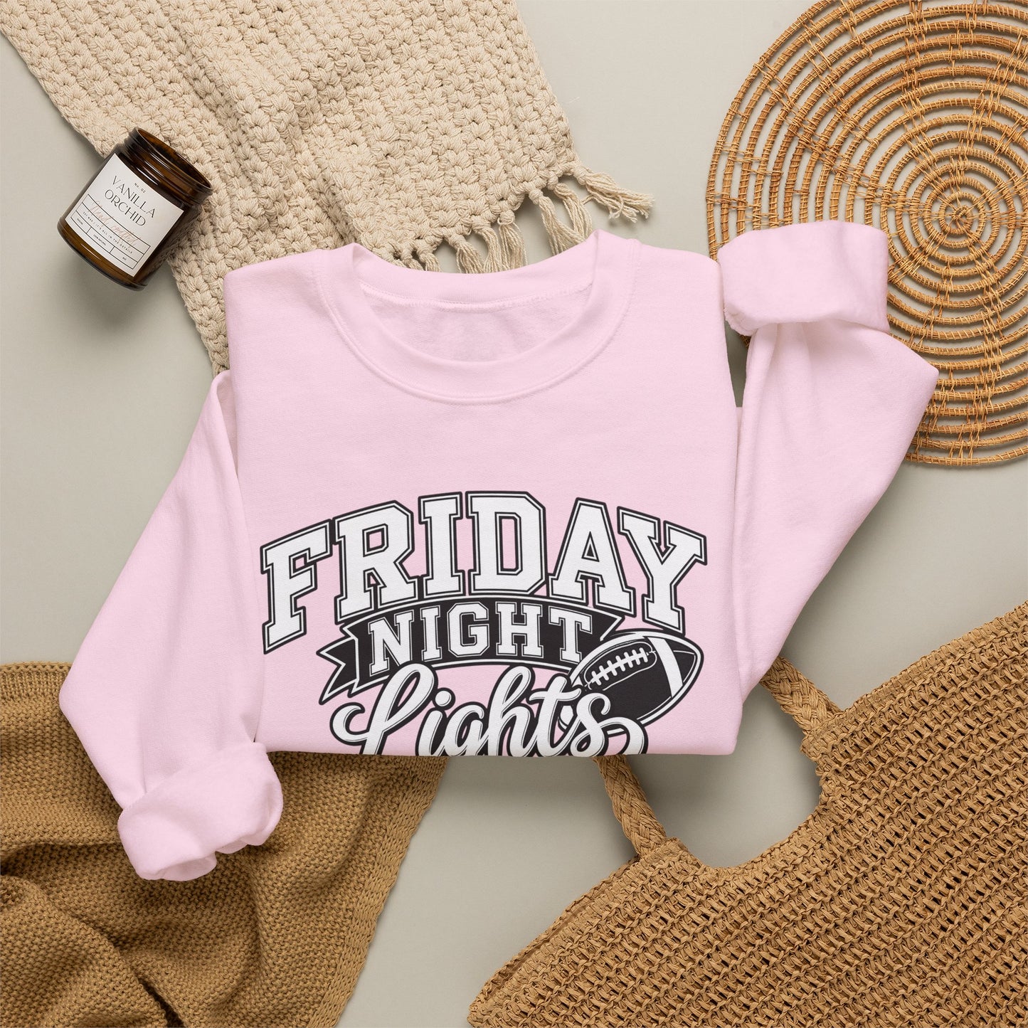 Friday Night Lights Football Crewneck Sweatshirt