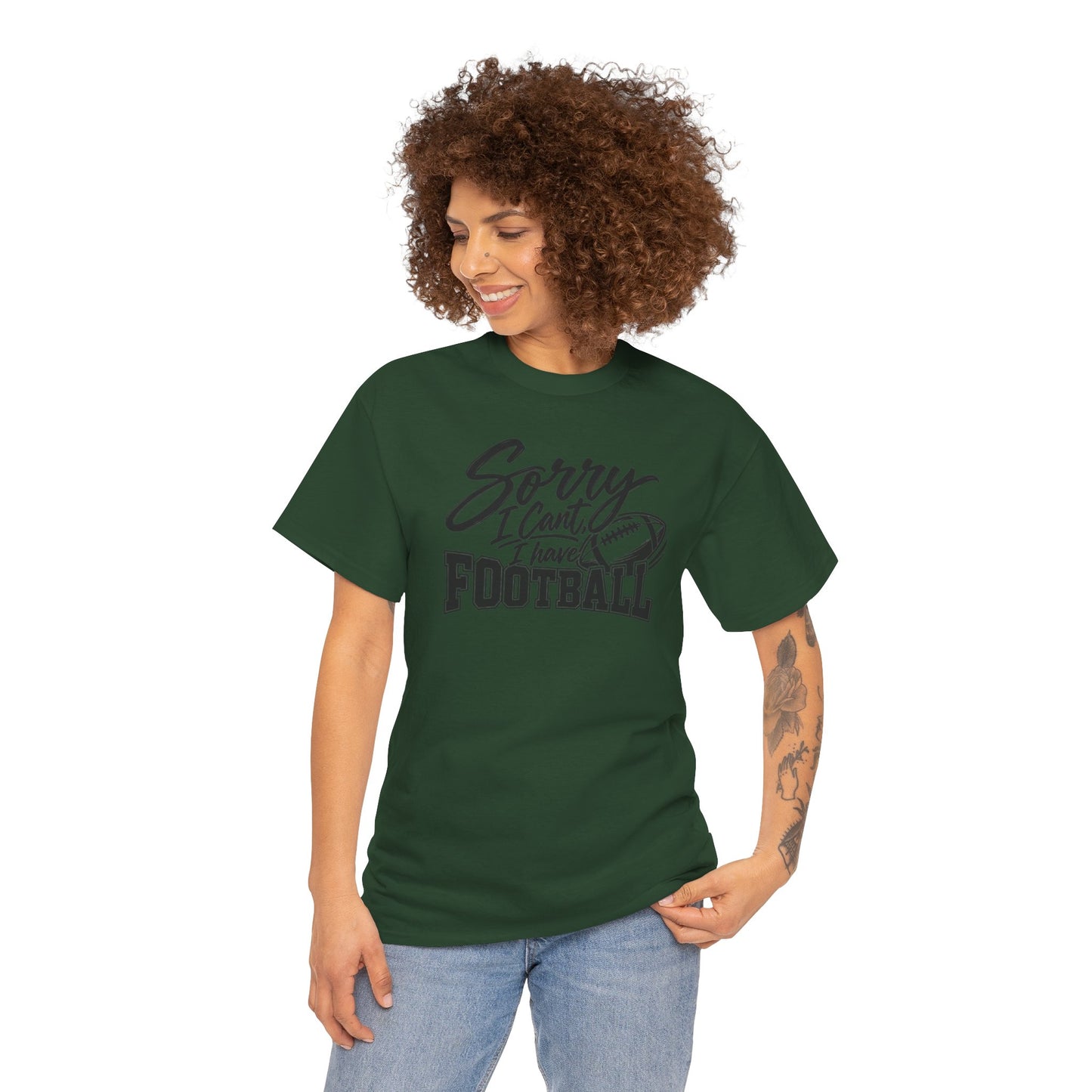 Sorry I Can’t I Have Football T-Shirt