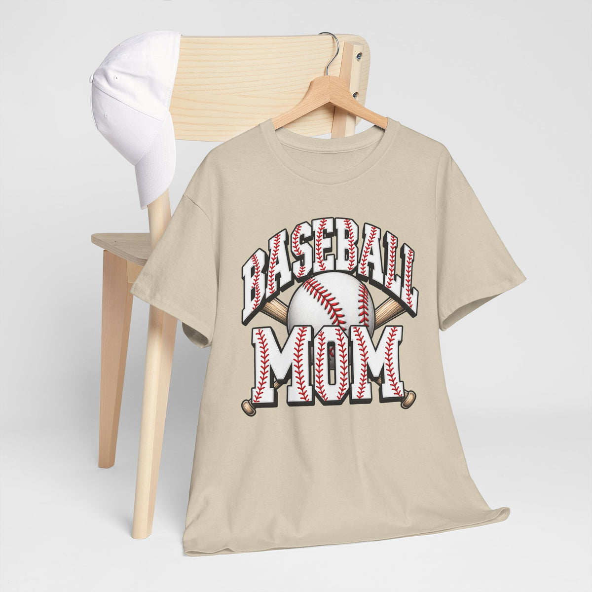 Baseball Mom T-Shirt – Retro Baseball Graphic Tee for Proud Moms