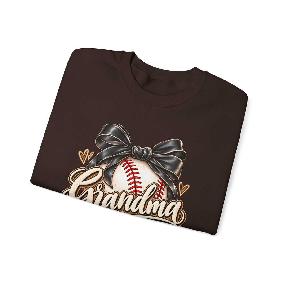 Grandma Loud and Proud Baseball Sweatshirt — Bow Softball Mom Gift