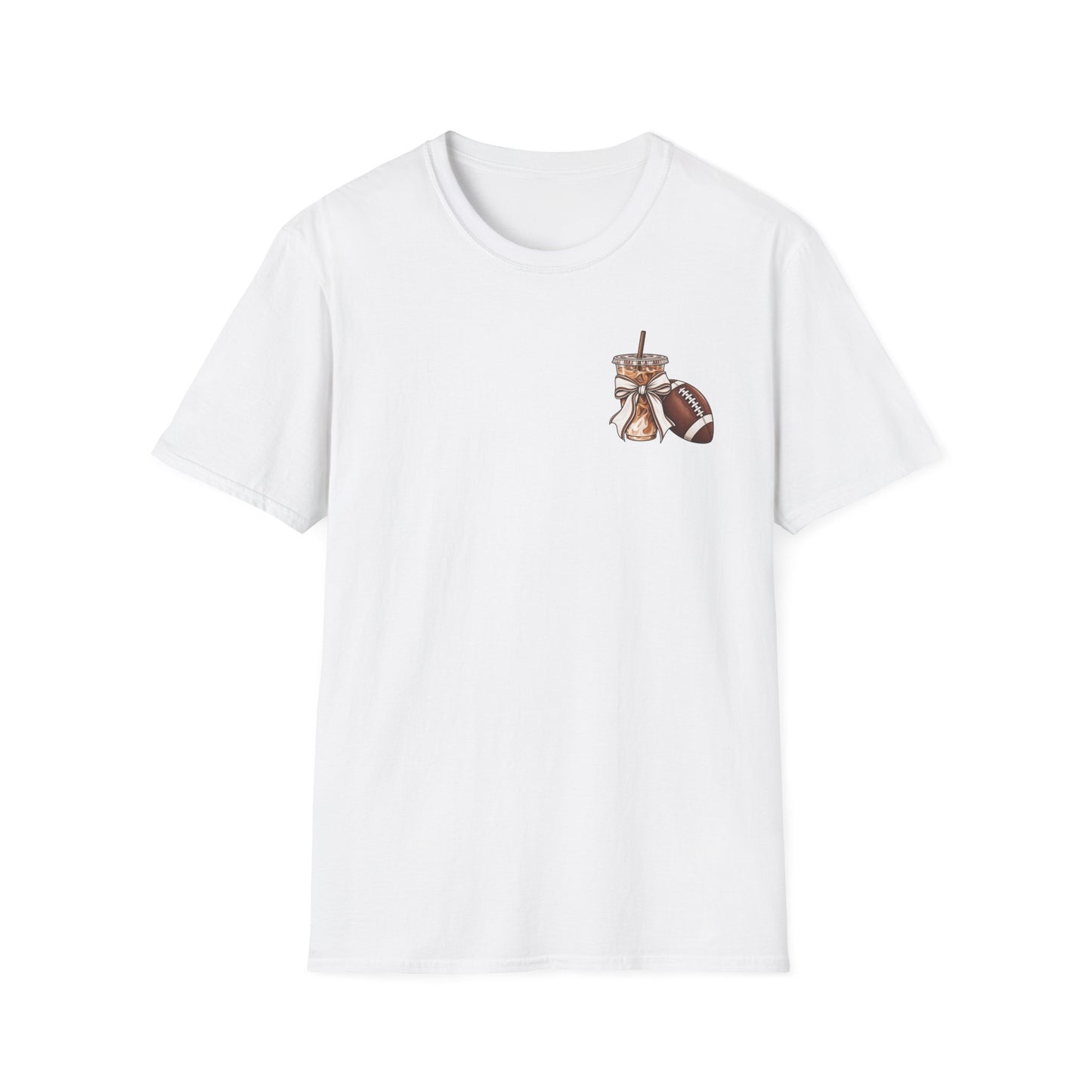 Football Mom Iced Coffee T-Shirt