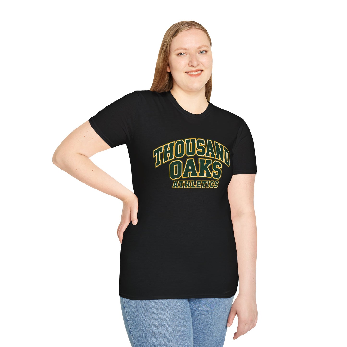 Thousand Oaks Athletics T‑Shirt — Vintage Collegiate Sports Tee